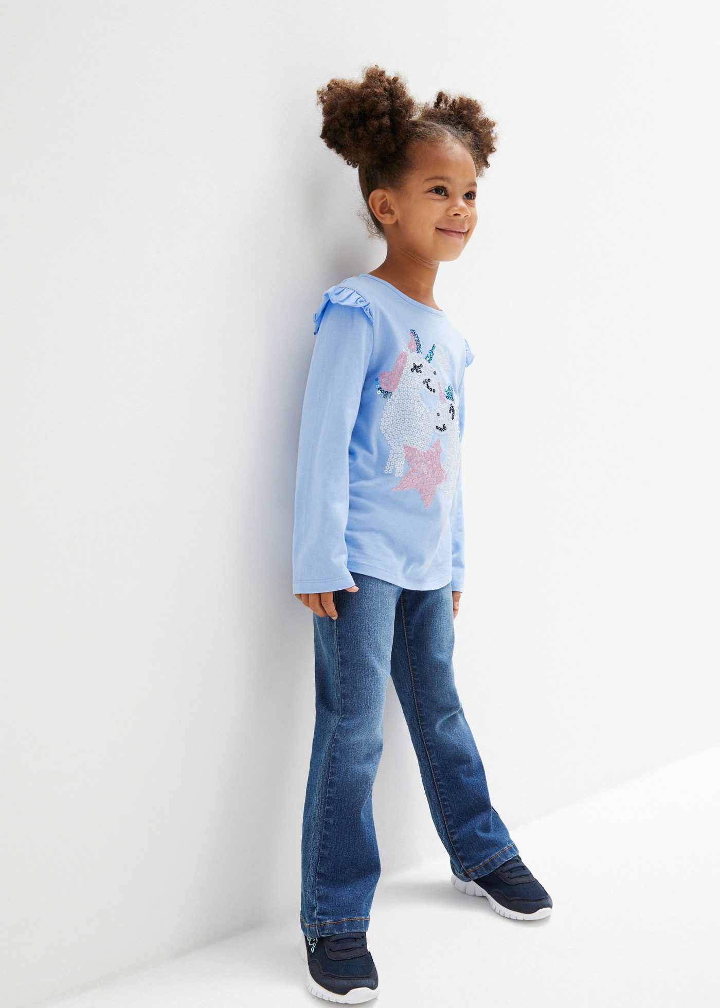 bonprix Bootcut-Jeans Bootcut-Jeans Mid Waist