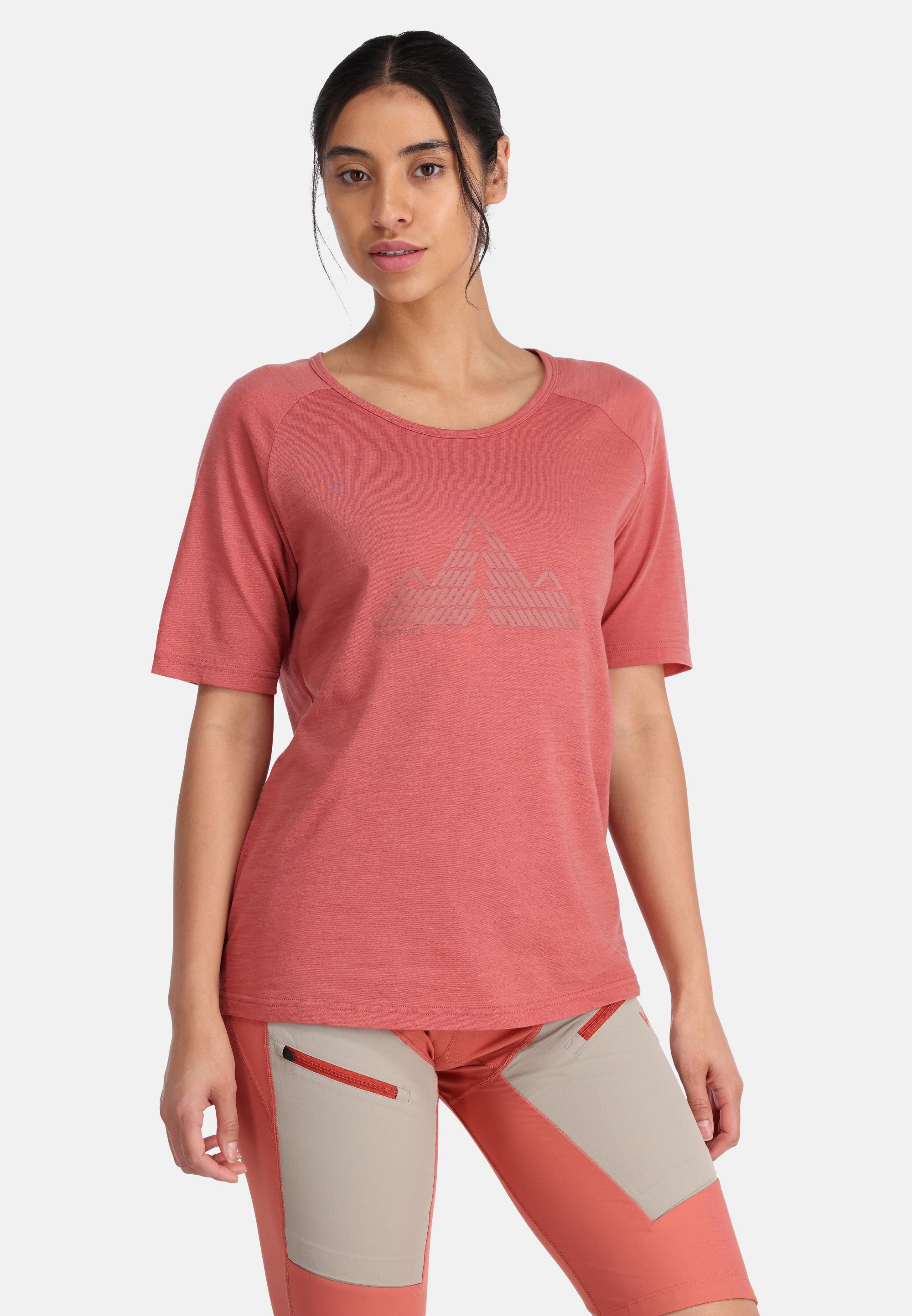 Kari Traa T-Shirt Ane mit atmungsaktivem Material und Flatlocknähten | Shirts