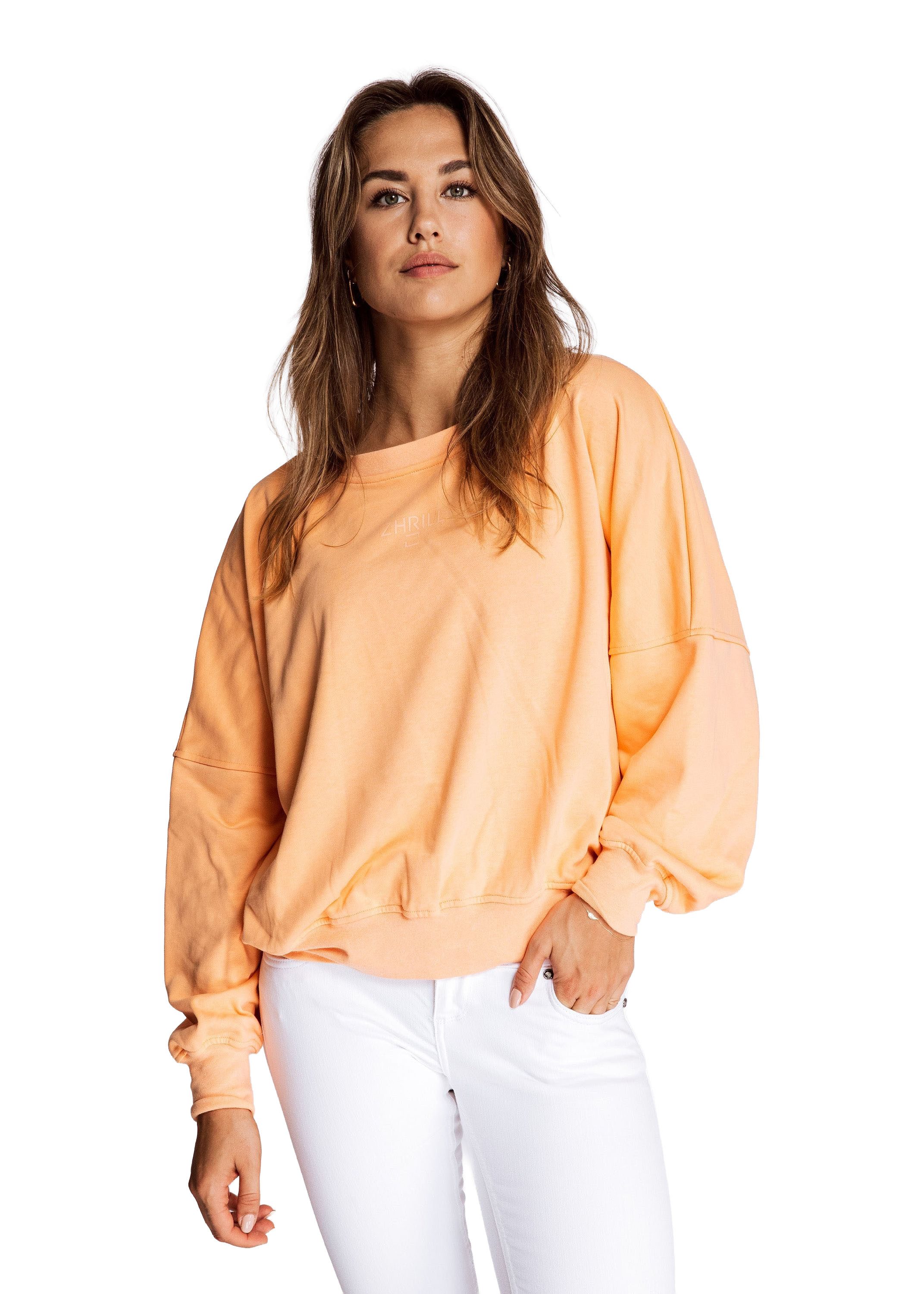 Sweatshirt LUANA APRICOT