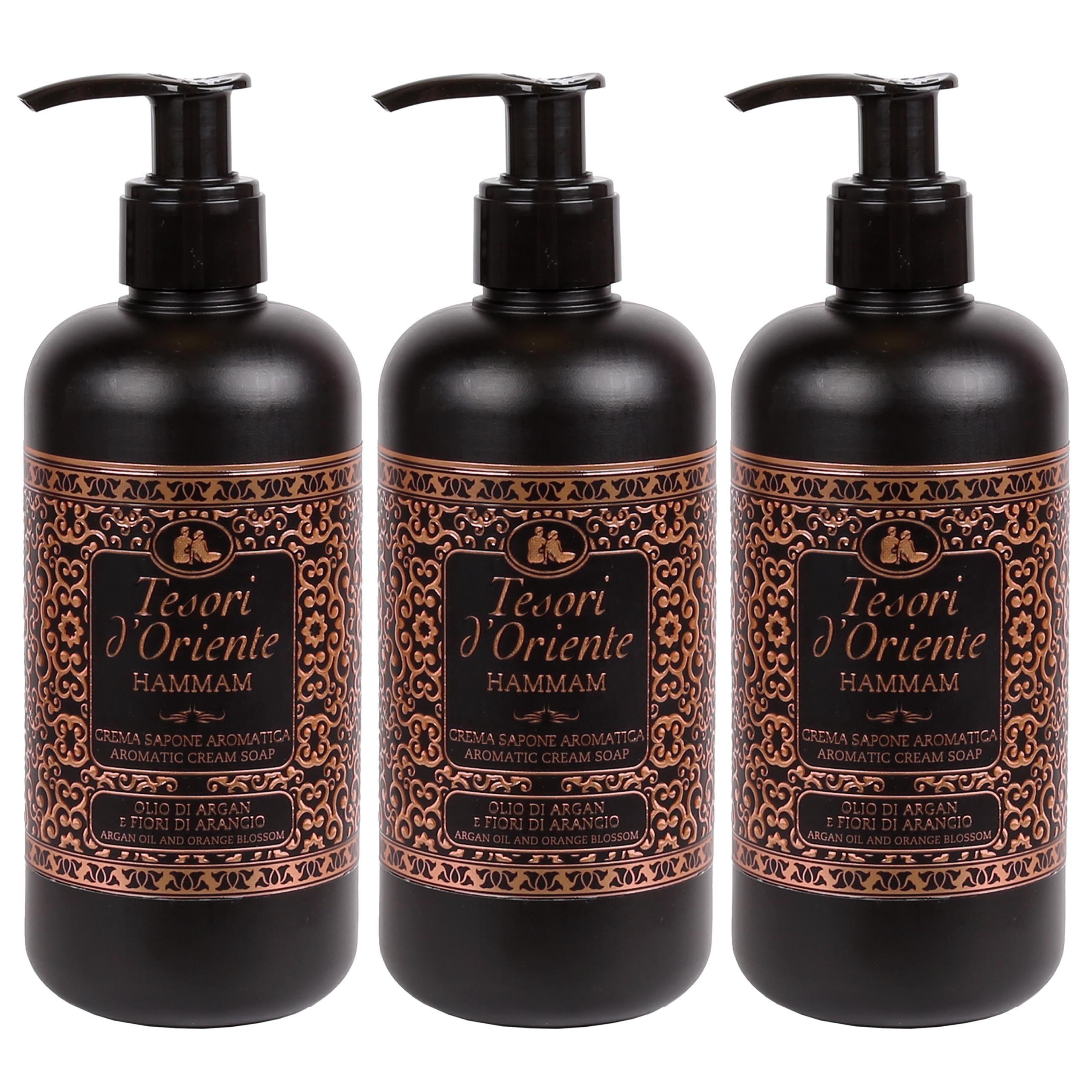 Sarcia.eu Flüssigseife Tesori d'Oriente Hammam Flüssigseife mit Arganöl 300ml x3