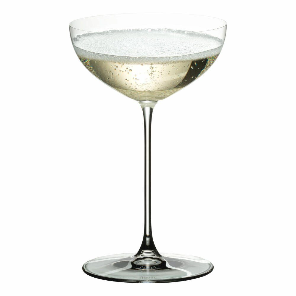 RIEDEL Glas Gläser-Set Kristallglas Coupe 2er Veritas Cocktail Set
