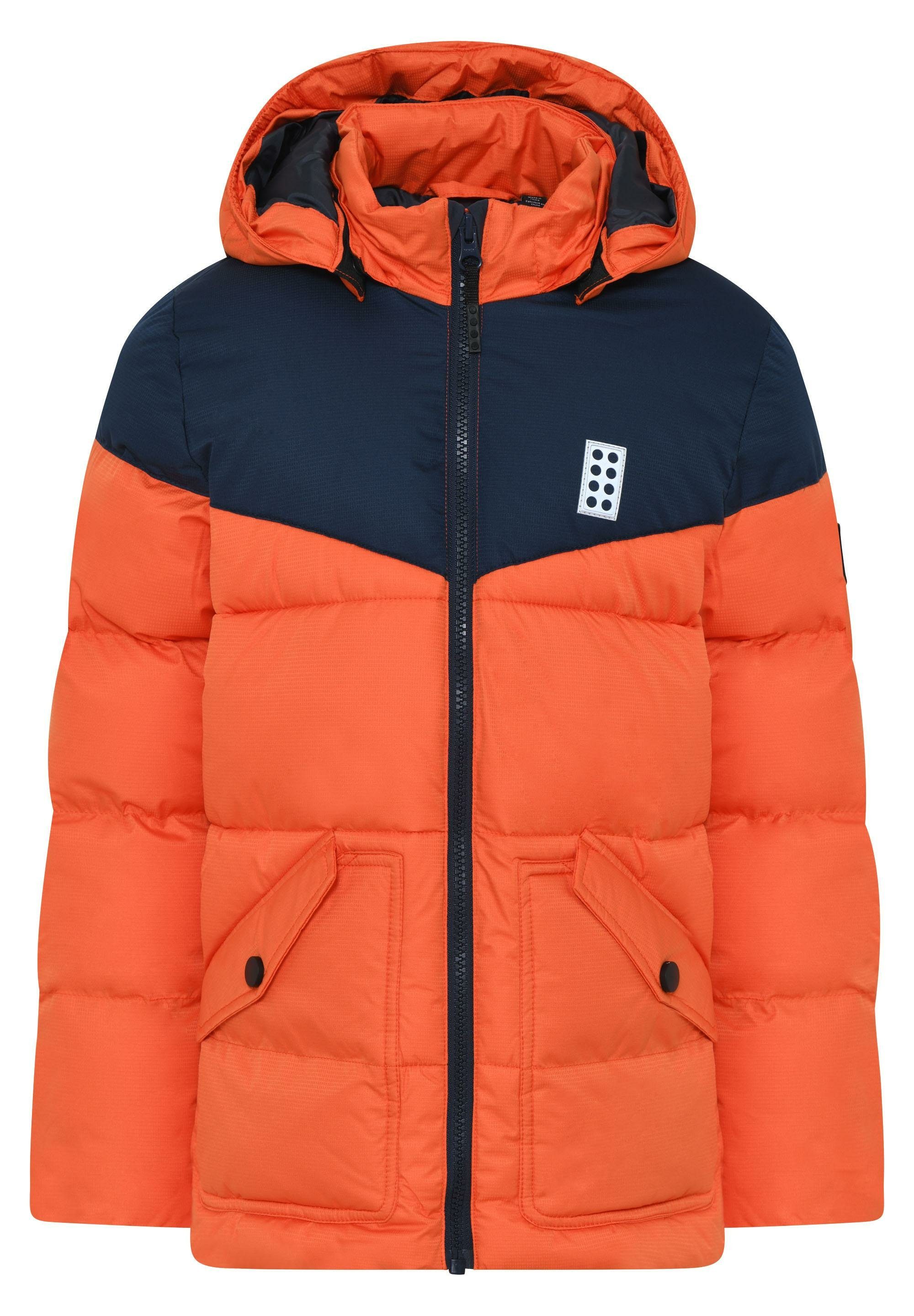 Beseitigung LEGO® Wear Winterjacke LWJEBEL 733 Wasserabweisend, reflektierend orange