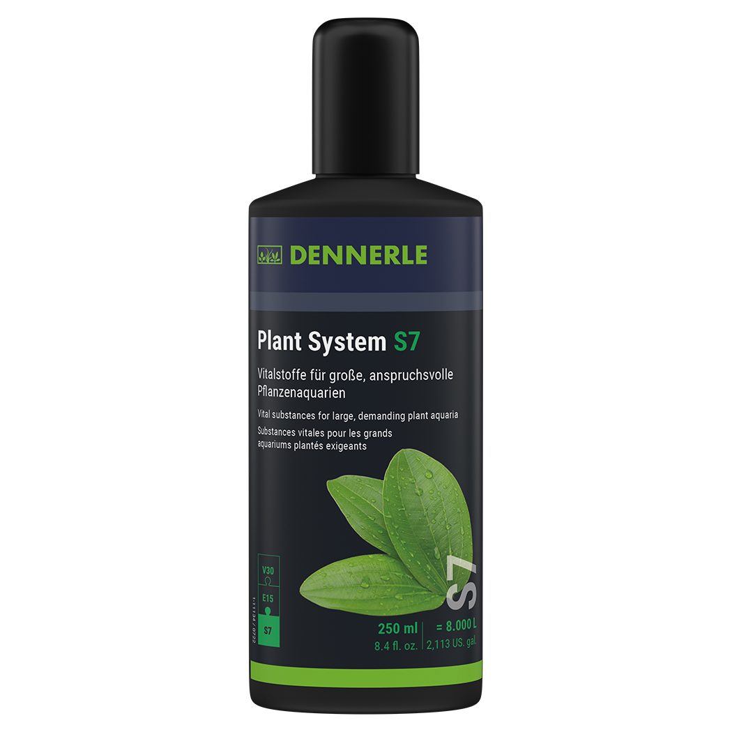DENNERLE Aquariumpflege Plant System S7, (Plant System), 250 ml, Vitalstoffe, Mikronährstoffe