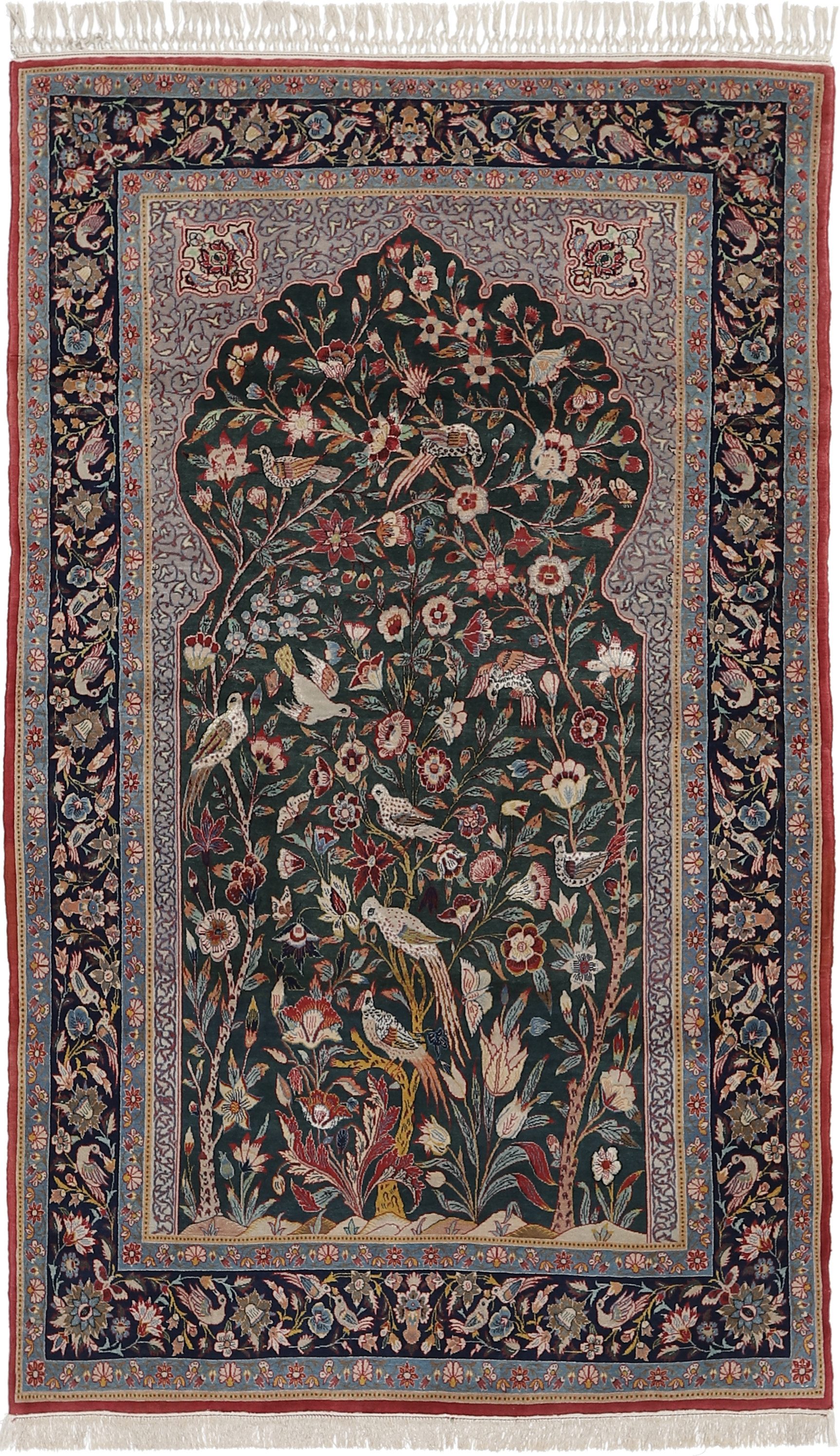 Carpet Avenue Teppich Isfahan Antik 165x110, Rechteck, Höhe: 6 mm
