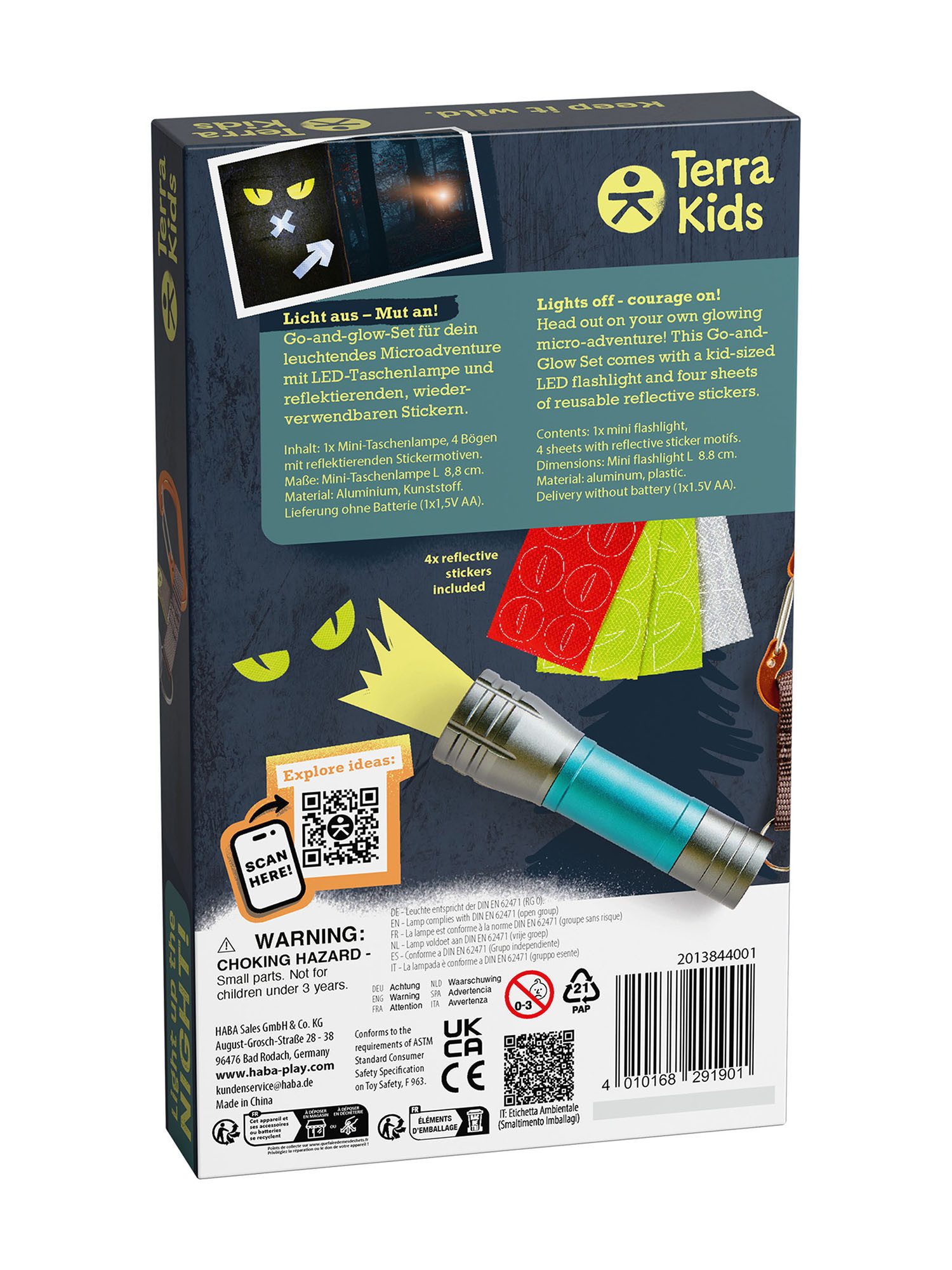 Haba Outdoor-Spielzeug Terra Kids Nr. 07 - Light up the night DEE, Gartenspielzeug, Draußen Spielzeug, Outdoor Games