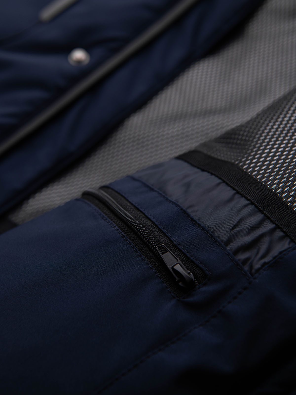 Winterjacke Winterjacke für Herren mit abnehmbarer Kapuze