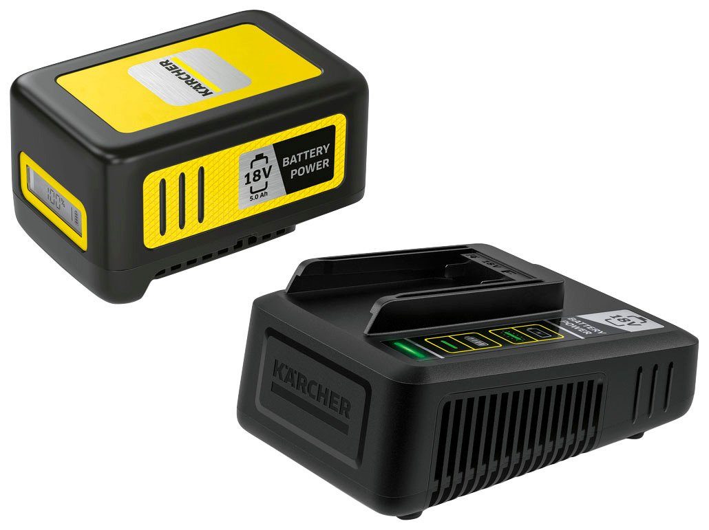 KÄRCHER »Starter Kit Battery Power 18/50« Akku Starter-Set, 18 V, 5 Ah, inkl. Schnellladegerät