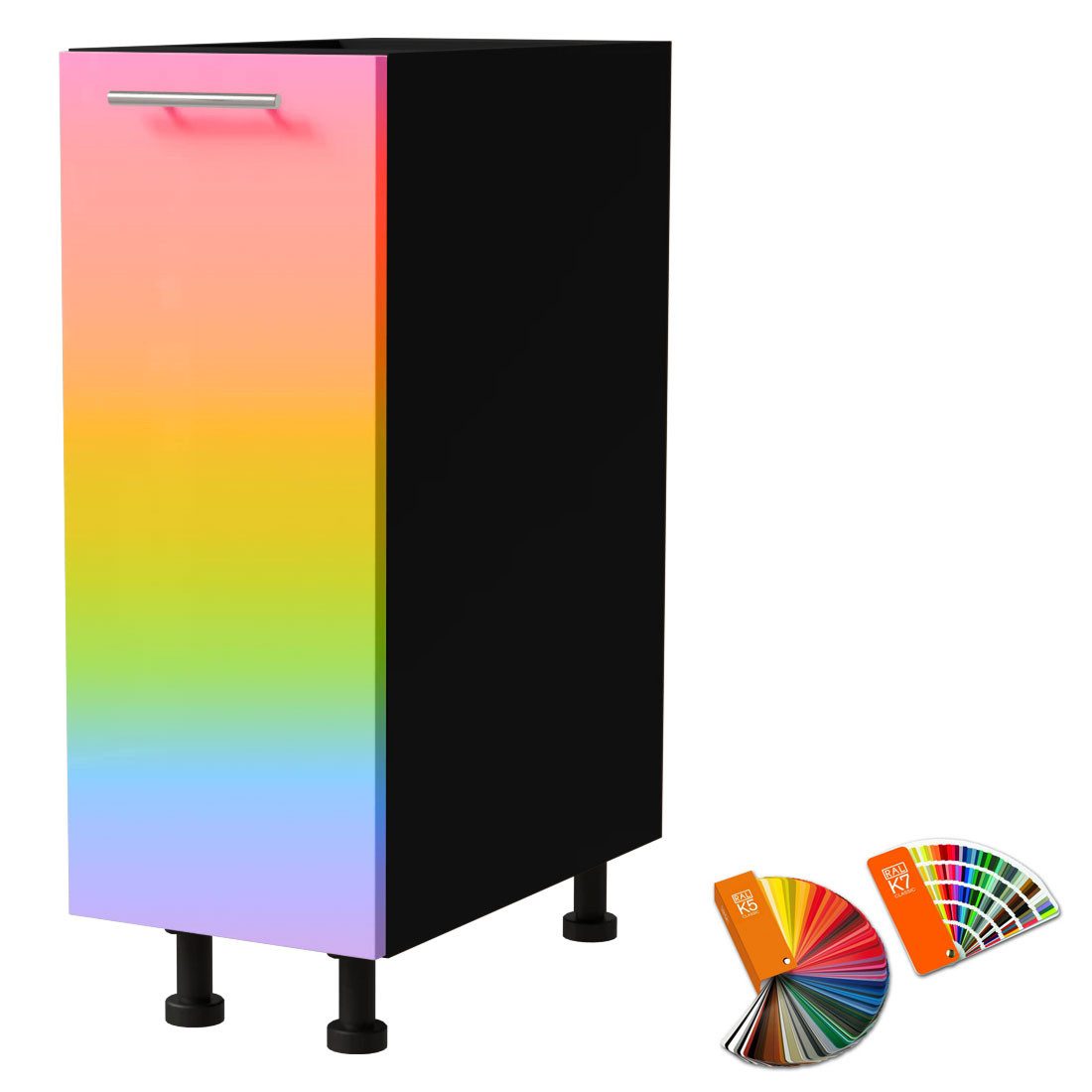 RAL Wunschfarbe (K5 / K7) | Korpus: schwarz