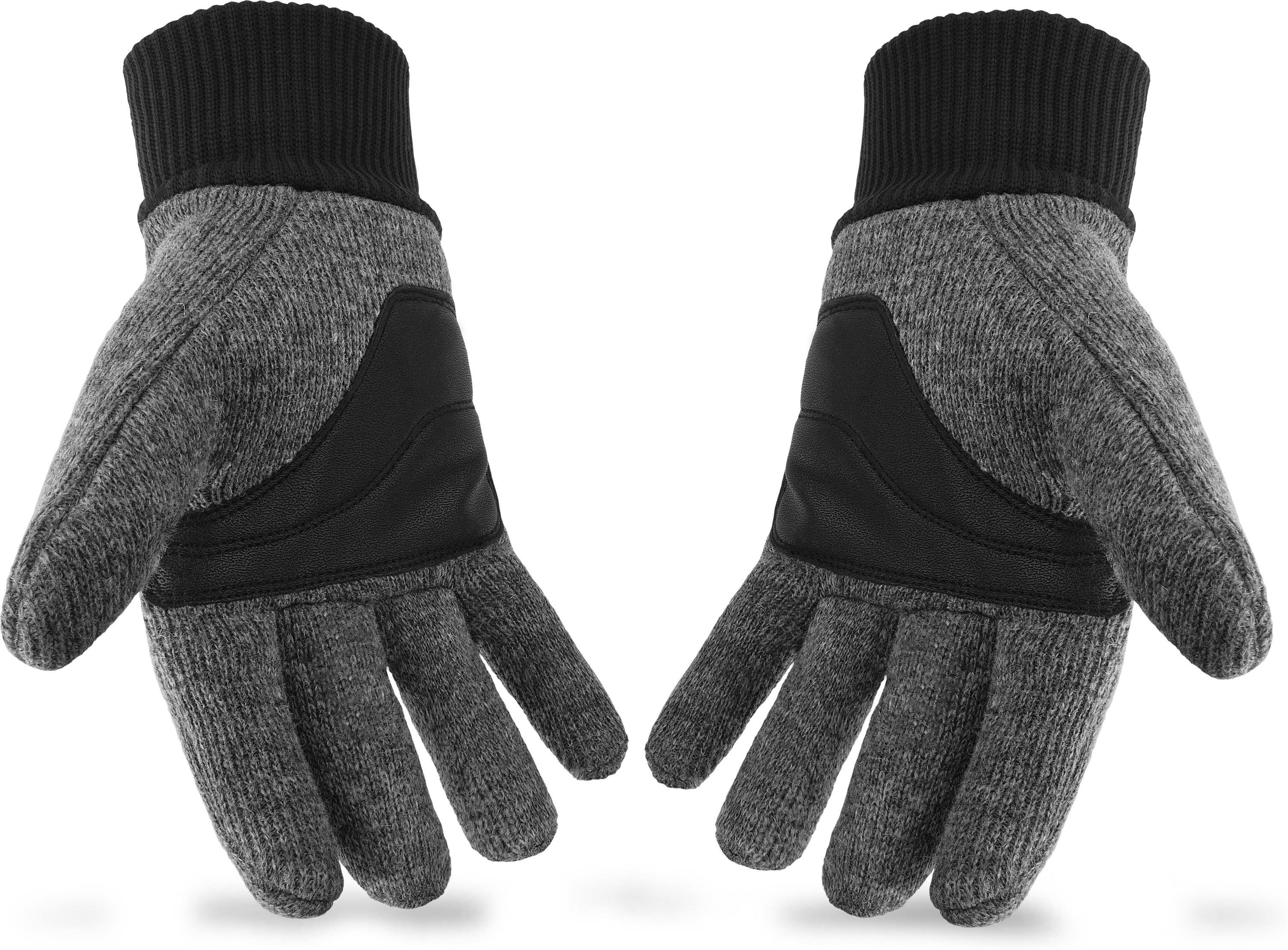 normani Skihandschuhe Woll-Strick-Fingerhandschuhe Hamilton Winterhandschuh günstig online kaufen