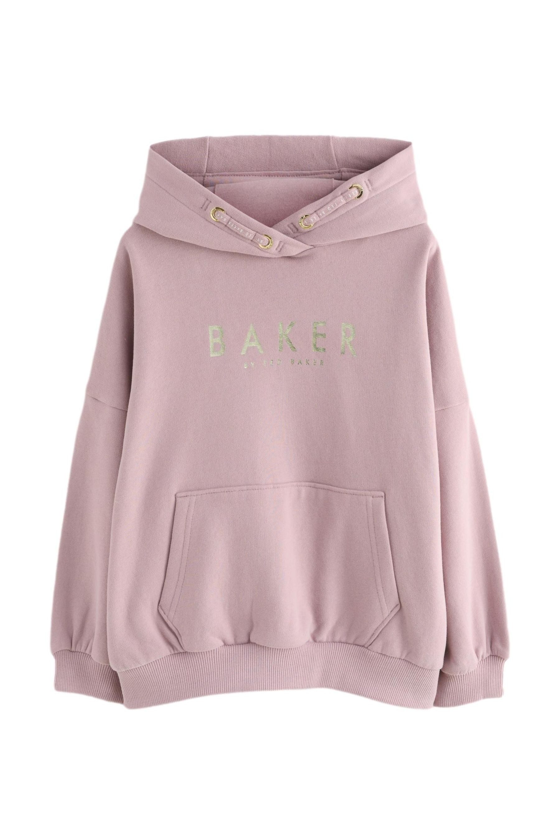 Kapuzensweatshirt Baker by Ted Baker Oversized Hoodie, Rücken-Print