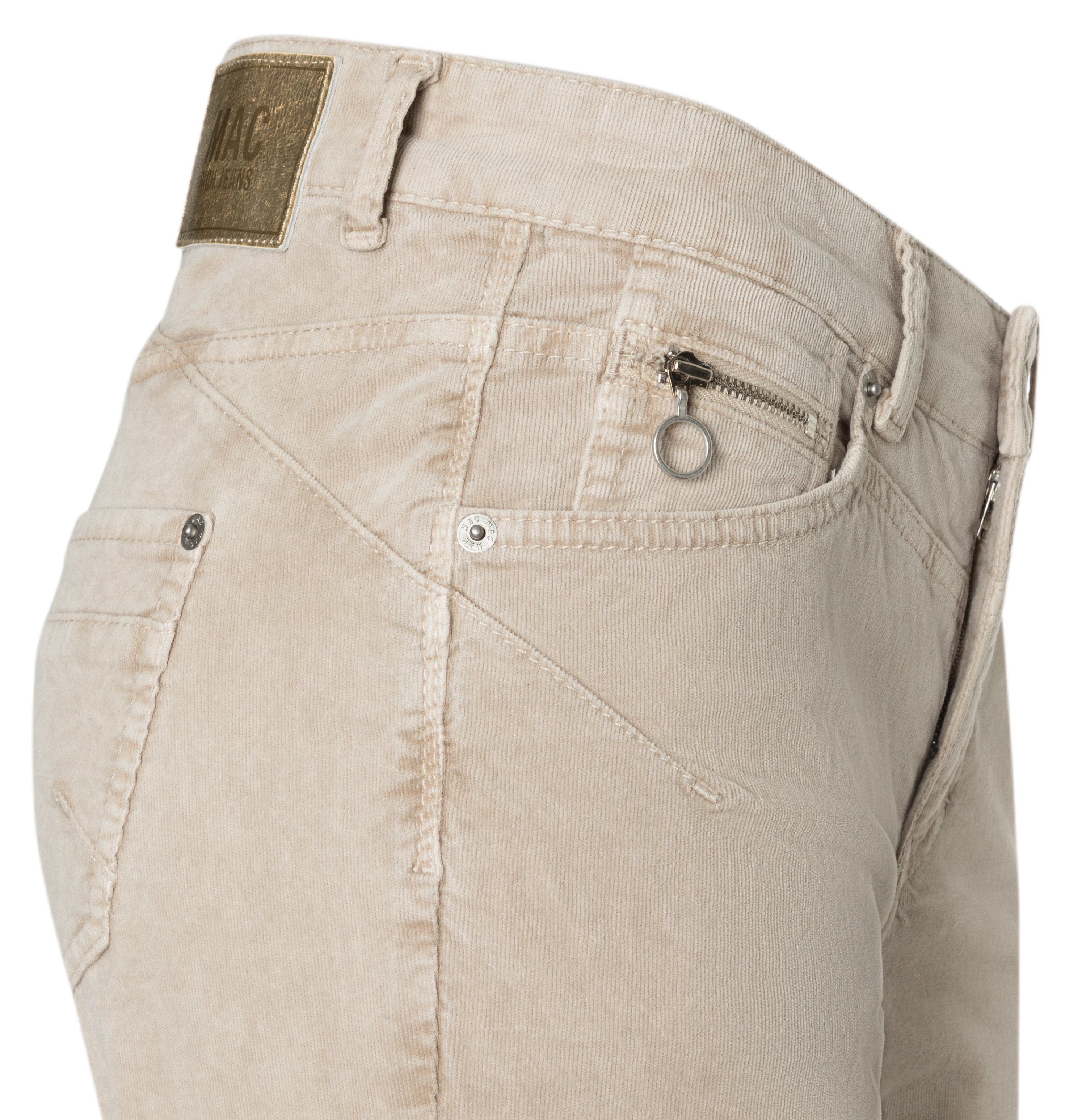 Cordhose Rich MAC Slim braun