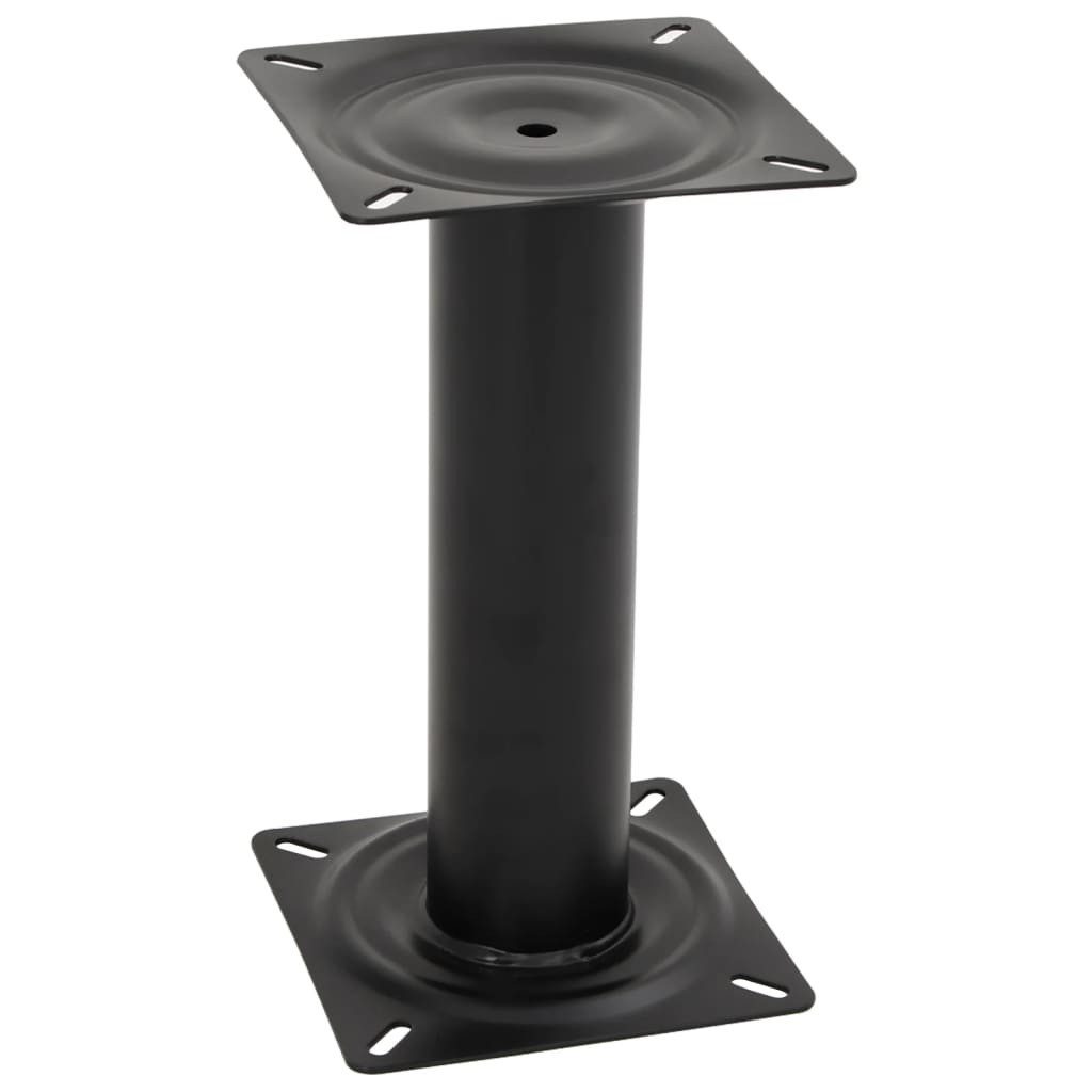 vidaXL Segelboot Bootssitz-Podest 360° Drehbar Stahl, (1-St)