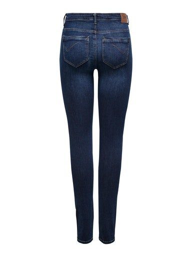 LOLA ONLY HW 132907 High-waist-Jeans SK dark blue AZG ONLPAOLA denim neu DNM