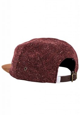 Blackskies Snapback Cap Obsidius 5-Panel Cap - Maroon-Braun