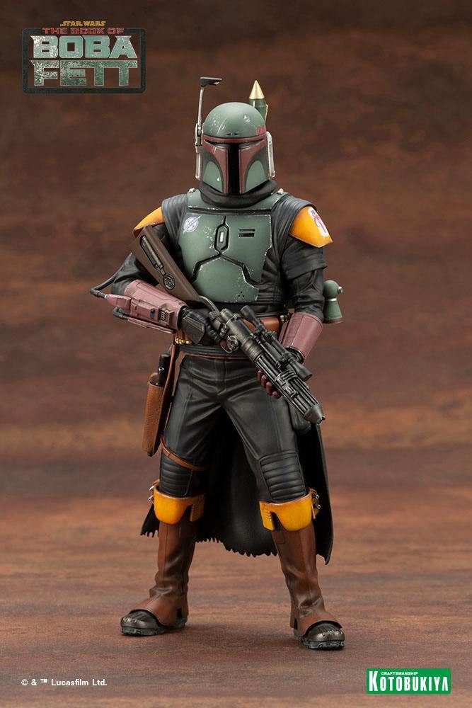 Kotobukiya Sammelfigur Star Wars: The Book of Boba Fett ARTFX+ 1/10 Boba Fett 18 cm Statue
