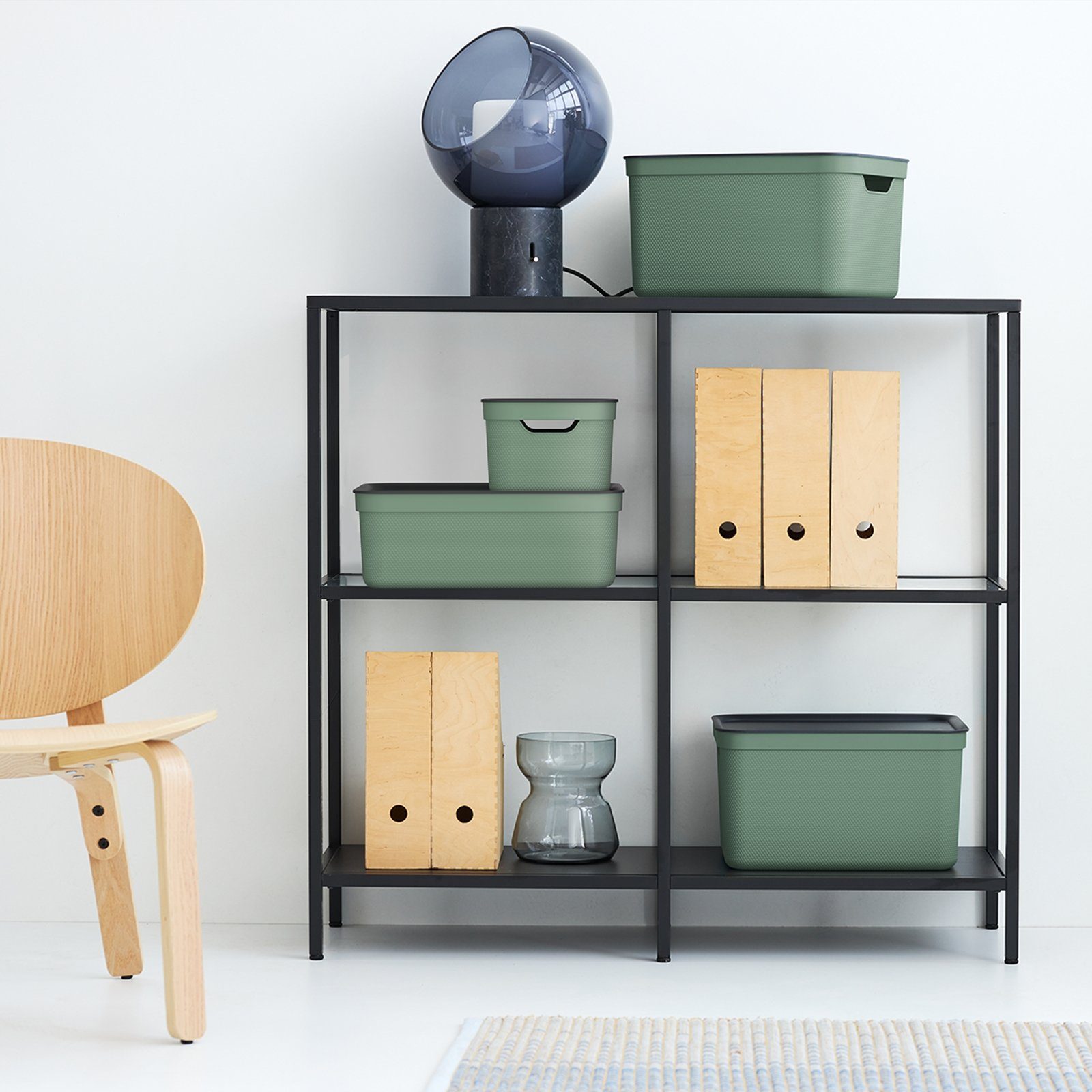 ROTHO Aufbewahrungsbox 3er Set Aufbewahrungsbox mit günstig online kaufen