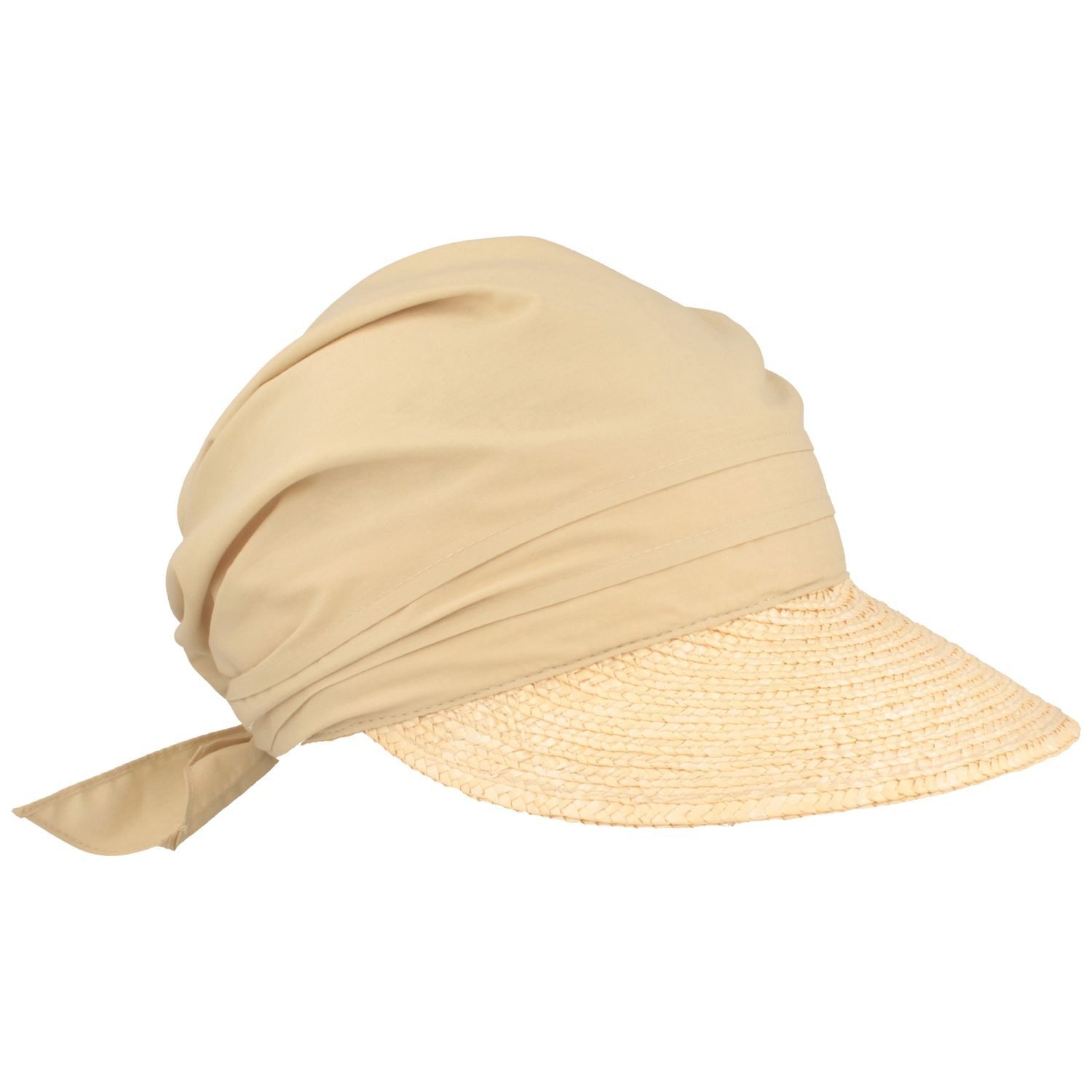 Seeberger Visor Strohcap mit Strohbortenschild