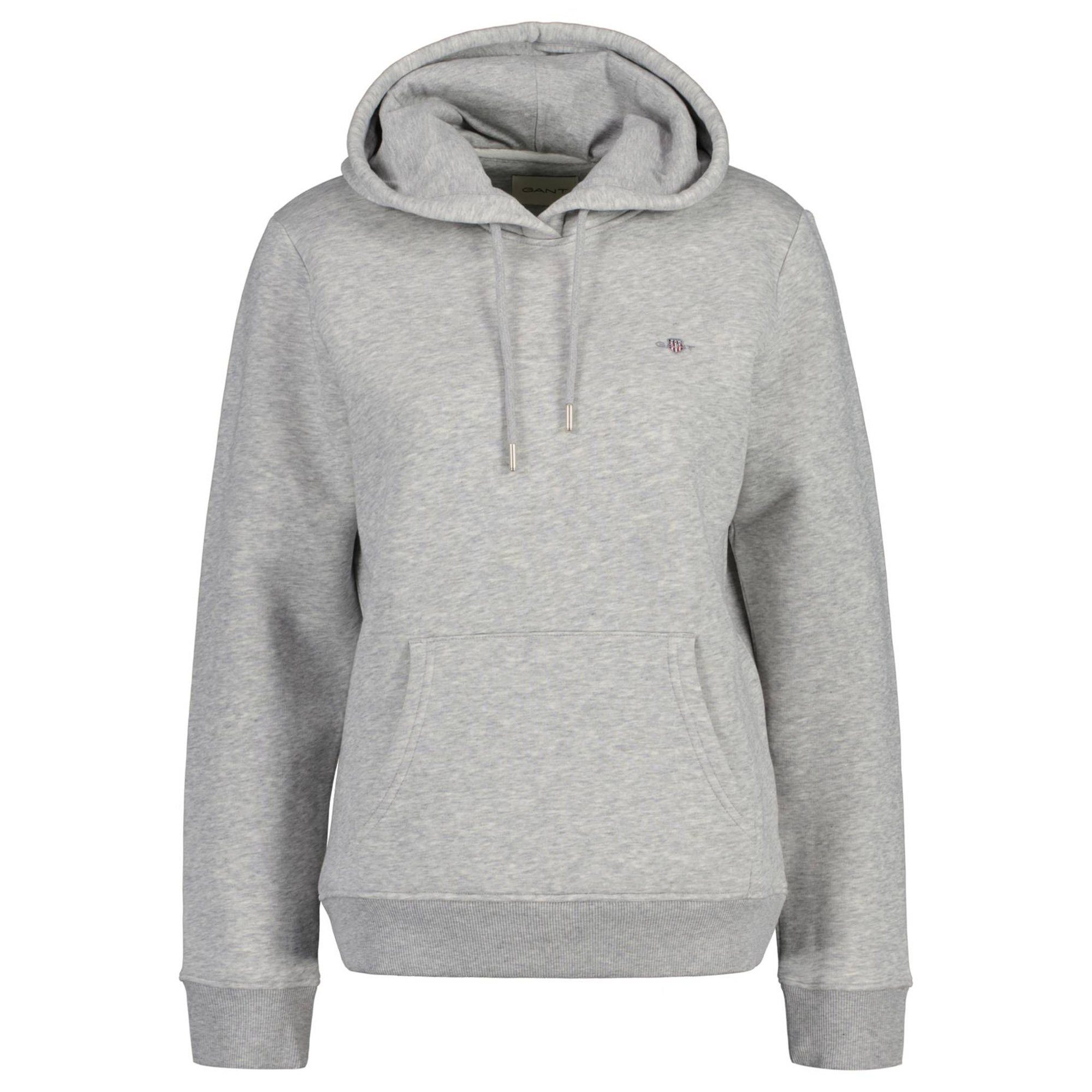 Gant Sweater Damen Sweatshirt - REGULAR SHIELD HOODIE