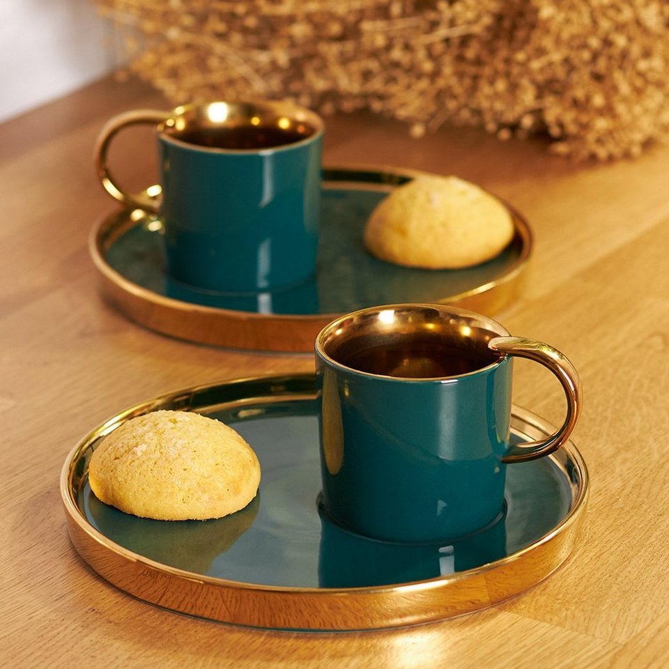 Coffret de tasses à expresso Karaca pour 6 personnes, blanc Coffret de tasses à expresso Karaca pour 6 personnes, blanc