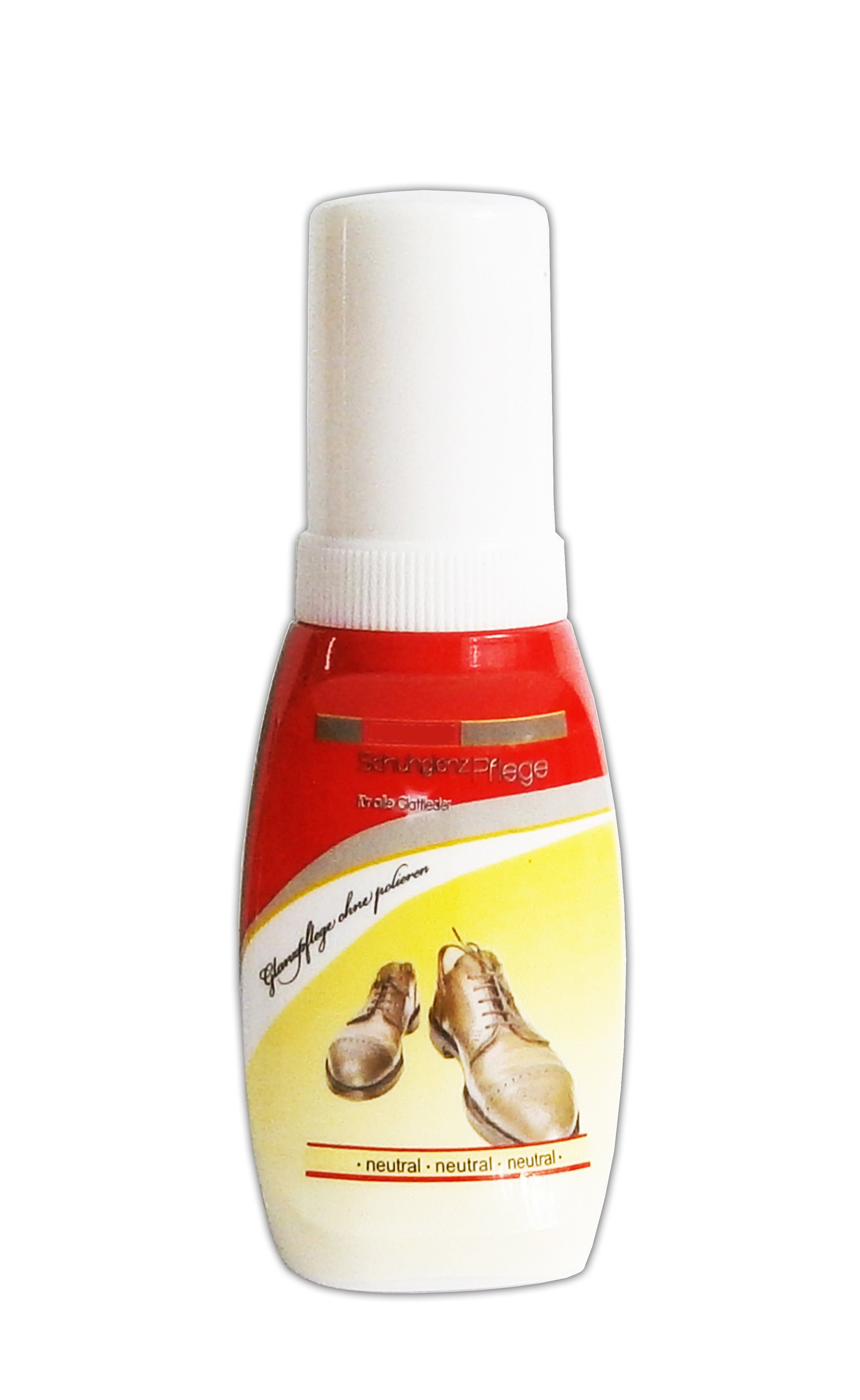 Reinex SCHUHPFLEGE 50ml mit Schwamm flüssig Schuhcreme 83 (Neutral) Schuhcreme, Schuhpflegecreme Lederpflege Glattleder Schuhputz Schuh Creme