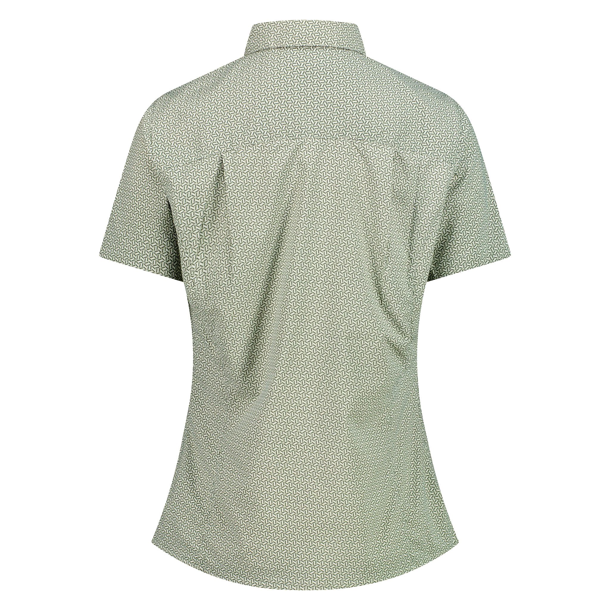 CMP Outdoorbluse Shirt Tech Button-Up mit Markendetails