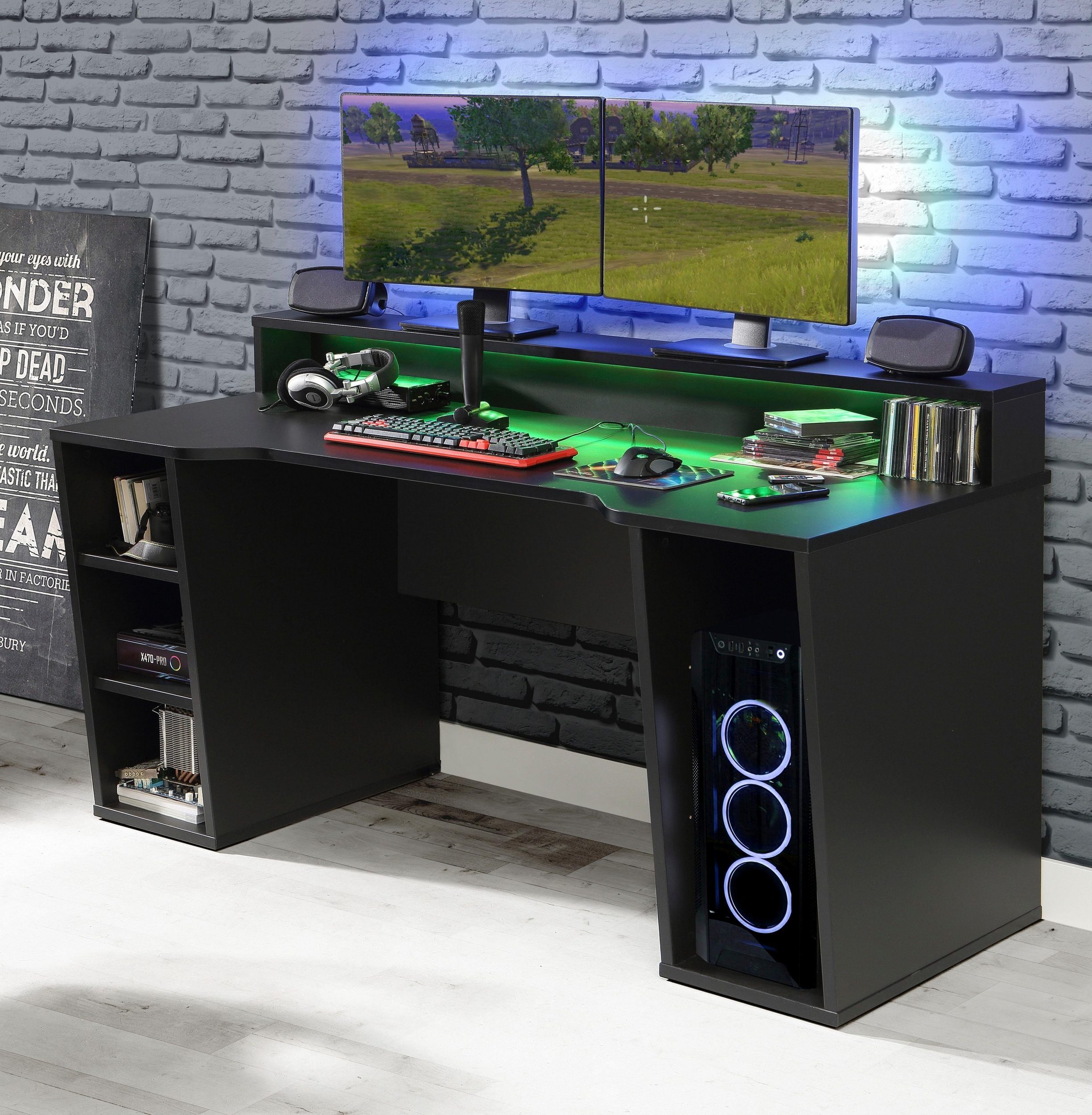 möbel-direkt.de Gamingtisch Tezaur (Komplett Set, 1 günstig online kaufen