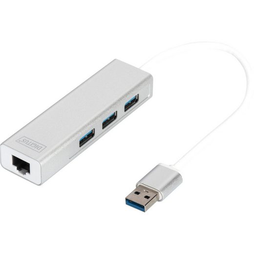 Digitus »USB 3.0 3-Port Hub mit Gigabit LAN« USB-Kabel