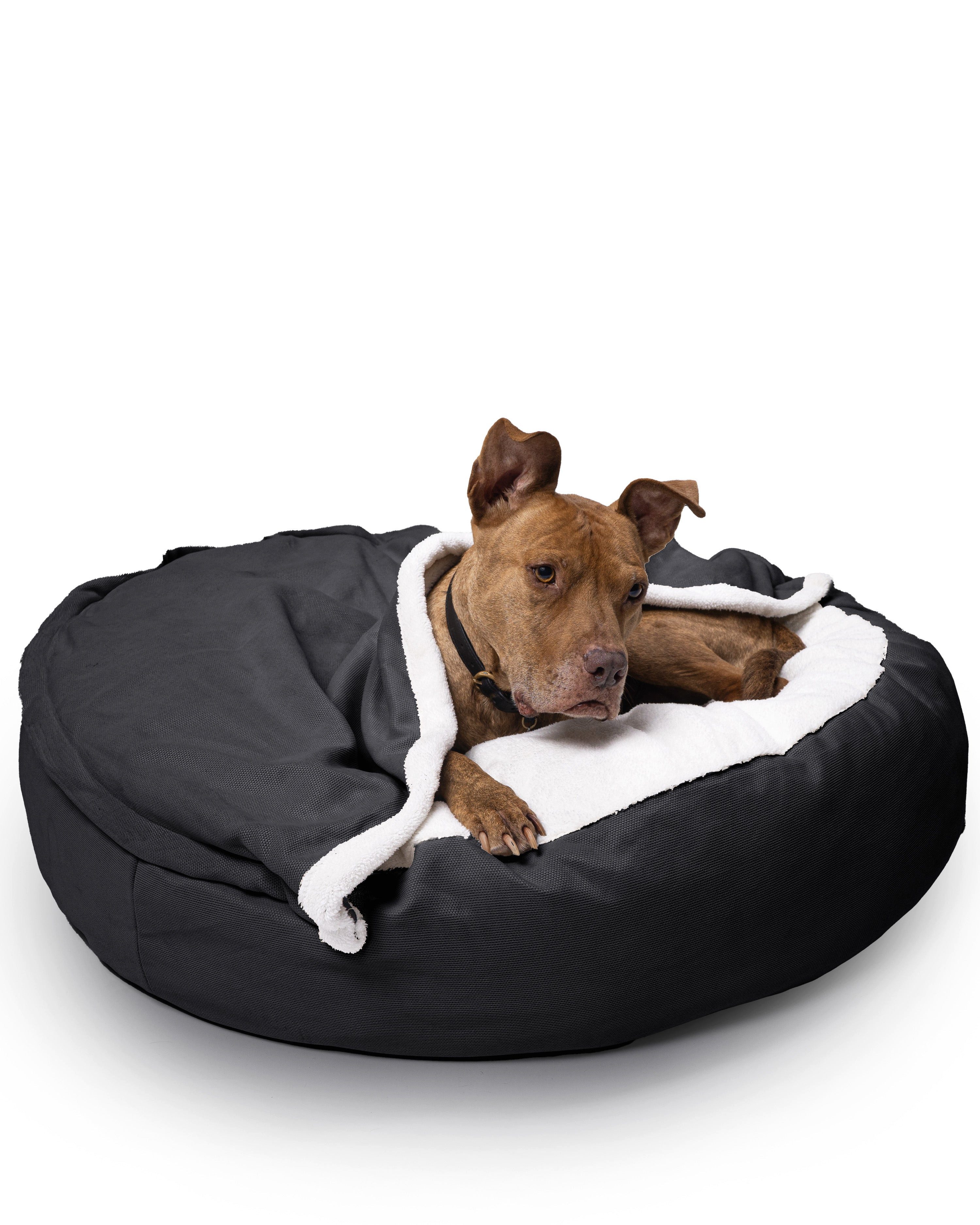 lous Hundematratze Anti-Stress Hundebett mit abnehmbarer Kuscheldecke, Anti günstig online kaufen