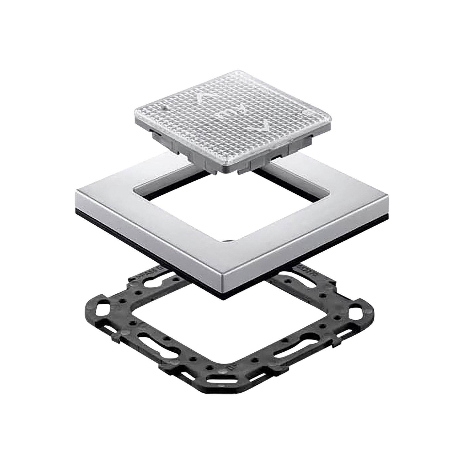 Somfy SOMFY Befestigungsplatte für Smoove Funkwandsender Unterputzschalter