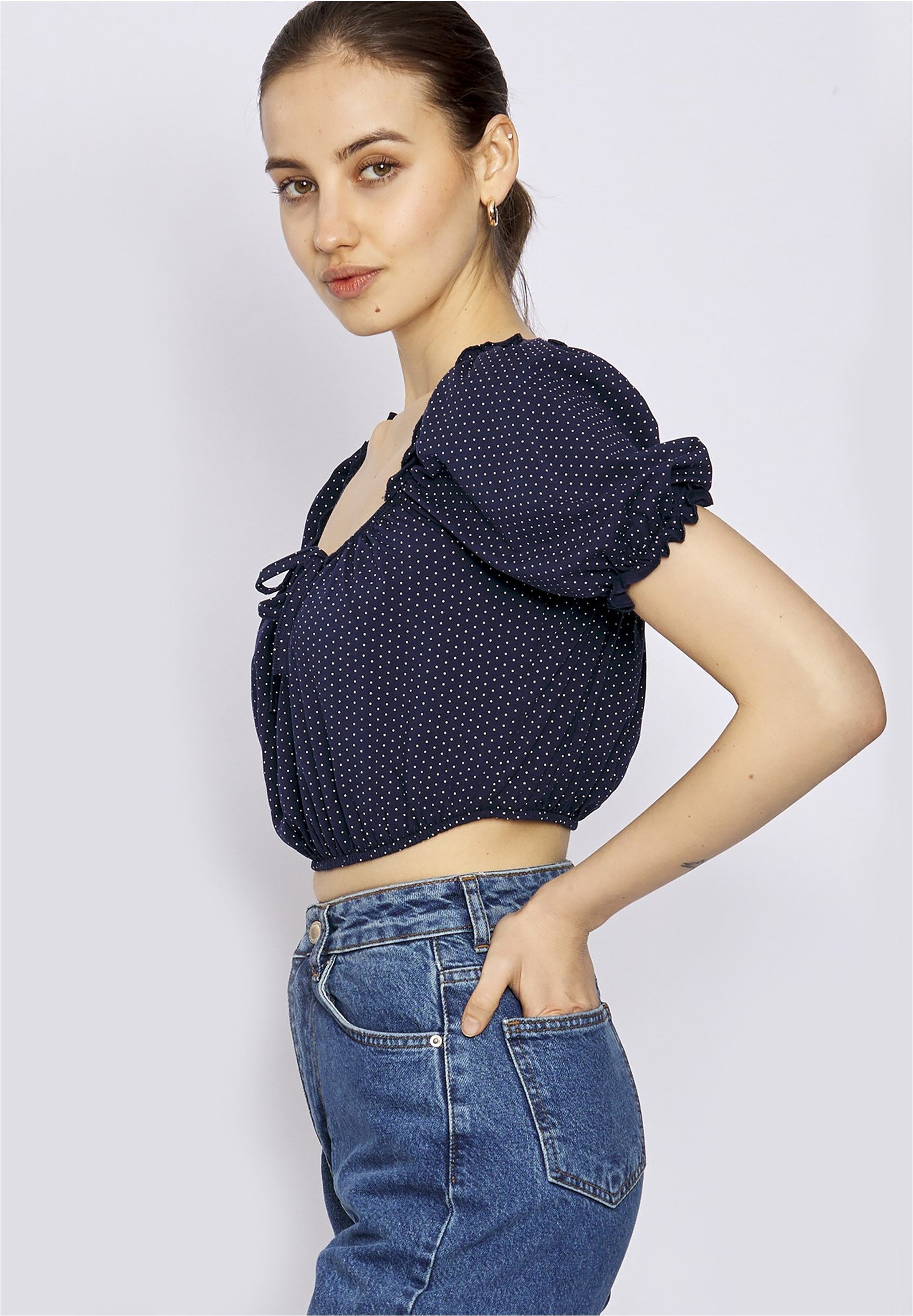 freshlions Funktionstop FREDERIKE (1-tlg) im angesagten Cropped-Stil