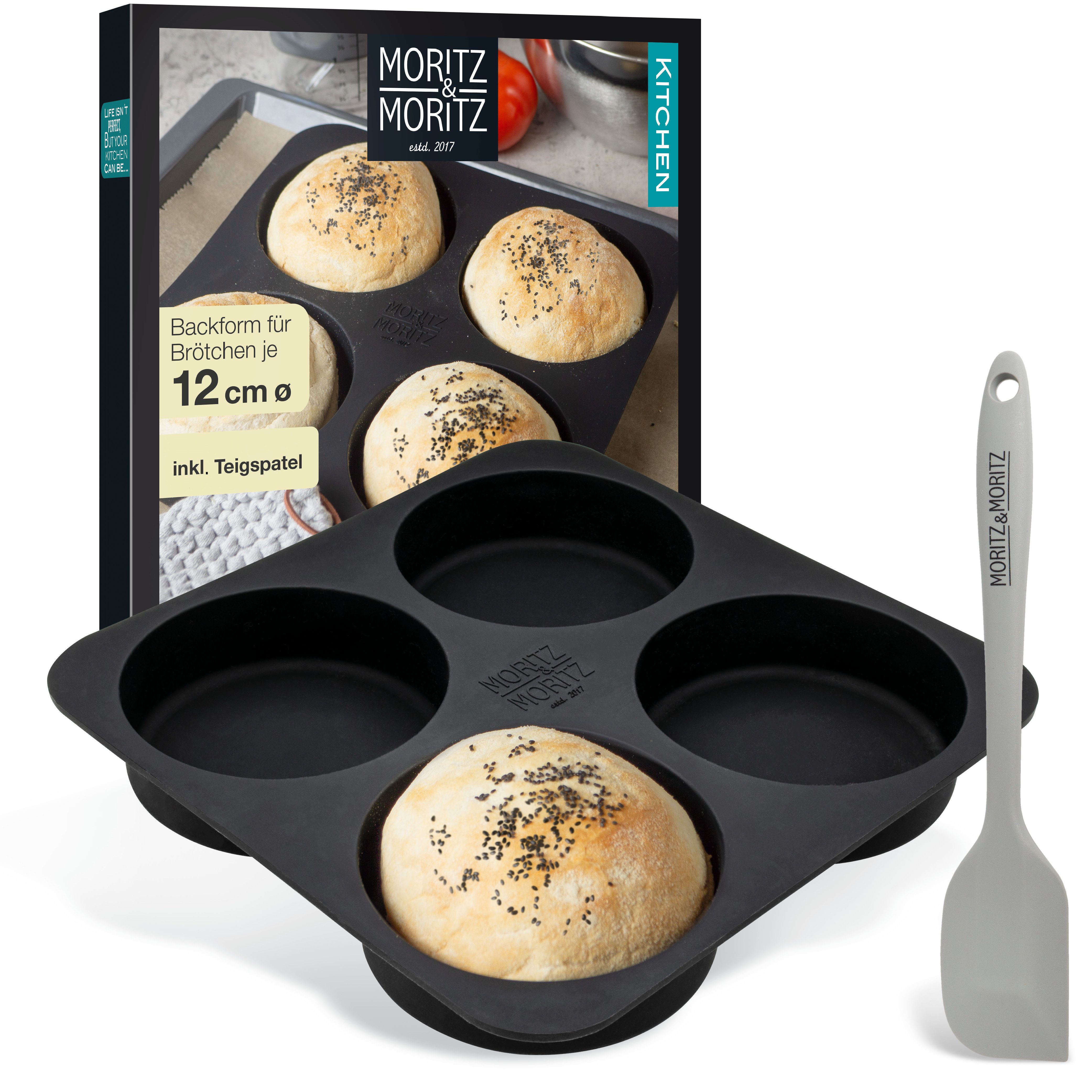 Moritz & Moritz Silikonform Moritz & Moritz Silikonbackform Burger