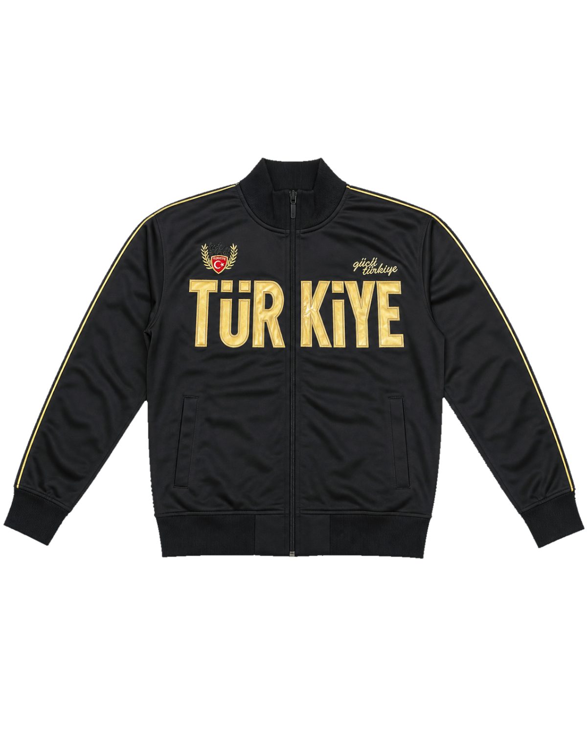 Psycho Urban Sweatjacke Fußballmode, mit aufwendigen Stickereien