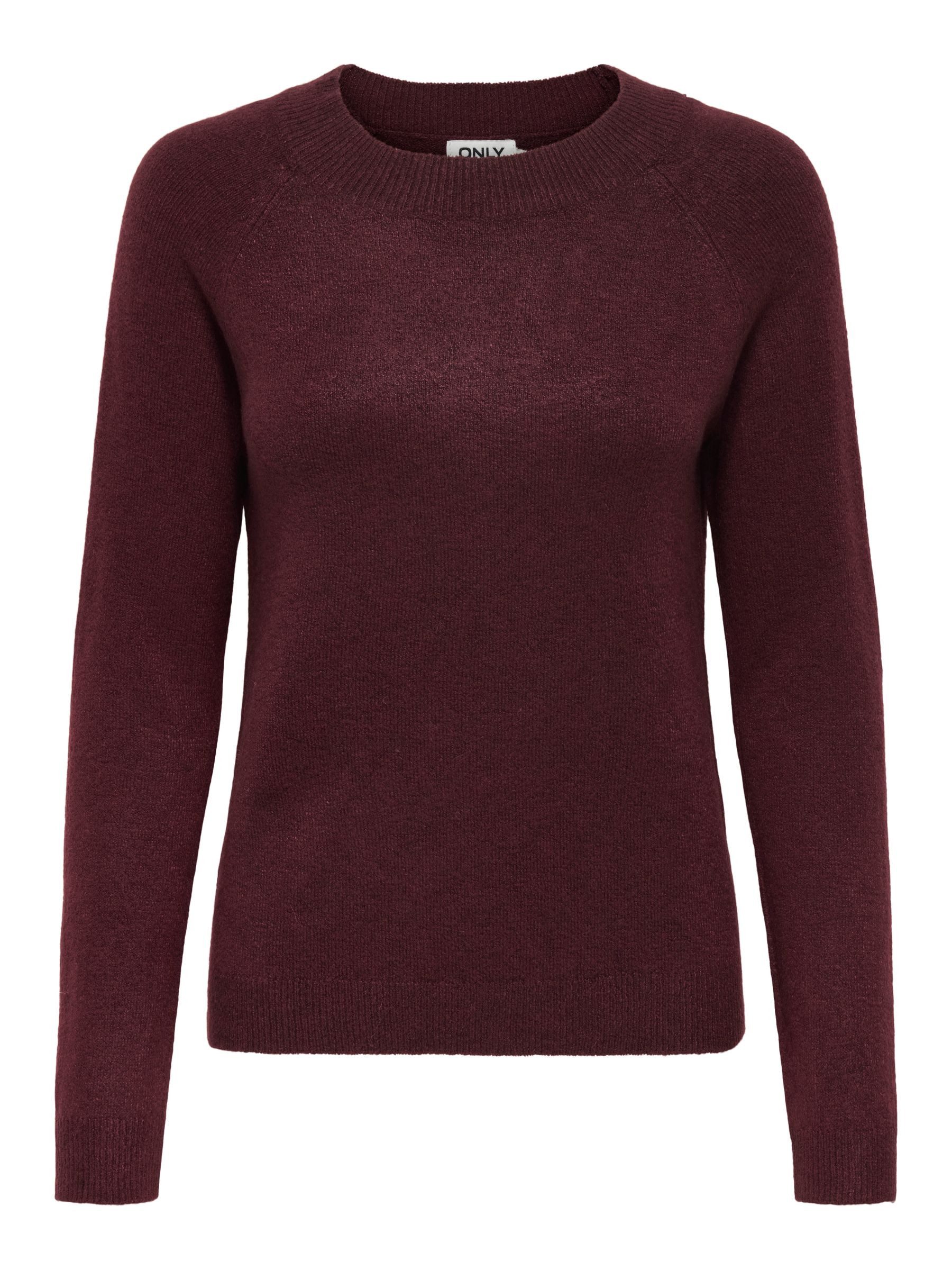 ONLY Strickpullover Einfarbiger Basic Strickpullover ONLRICA günstig online kaufen