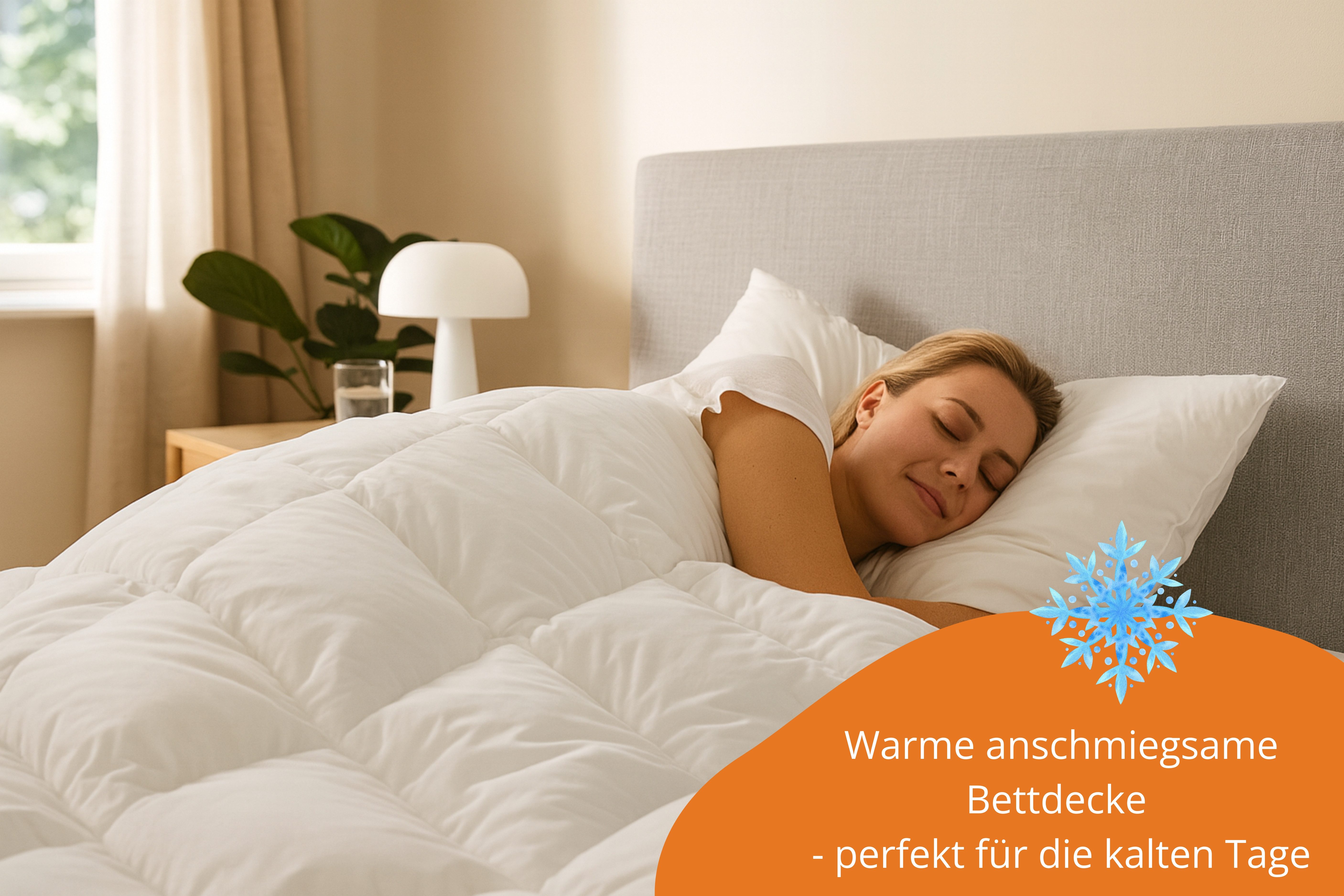 sleepling Daunenbettdecke Komfort, 135 x 200 cm, 155 x 220 cm, weitere Größen und Wärmeklassen, Füllung: 90% Daunen, 10% Federn, Bezug: 100% Baumwolle, als warme Winterdecke oder leichte Sommerdecke, Downpass, Made in EU