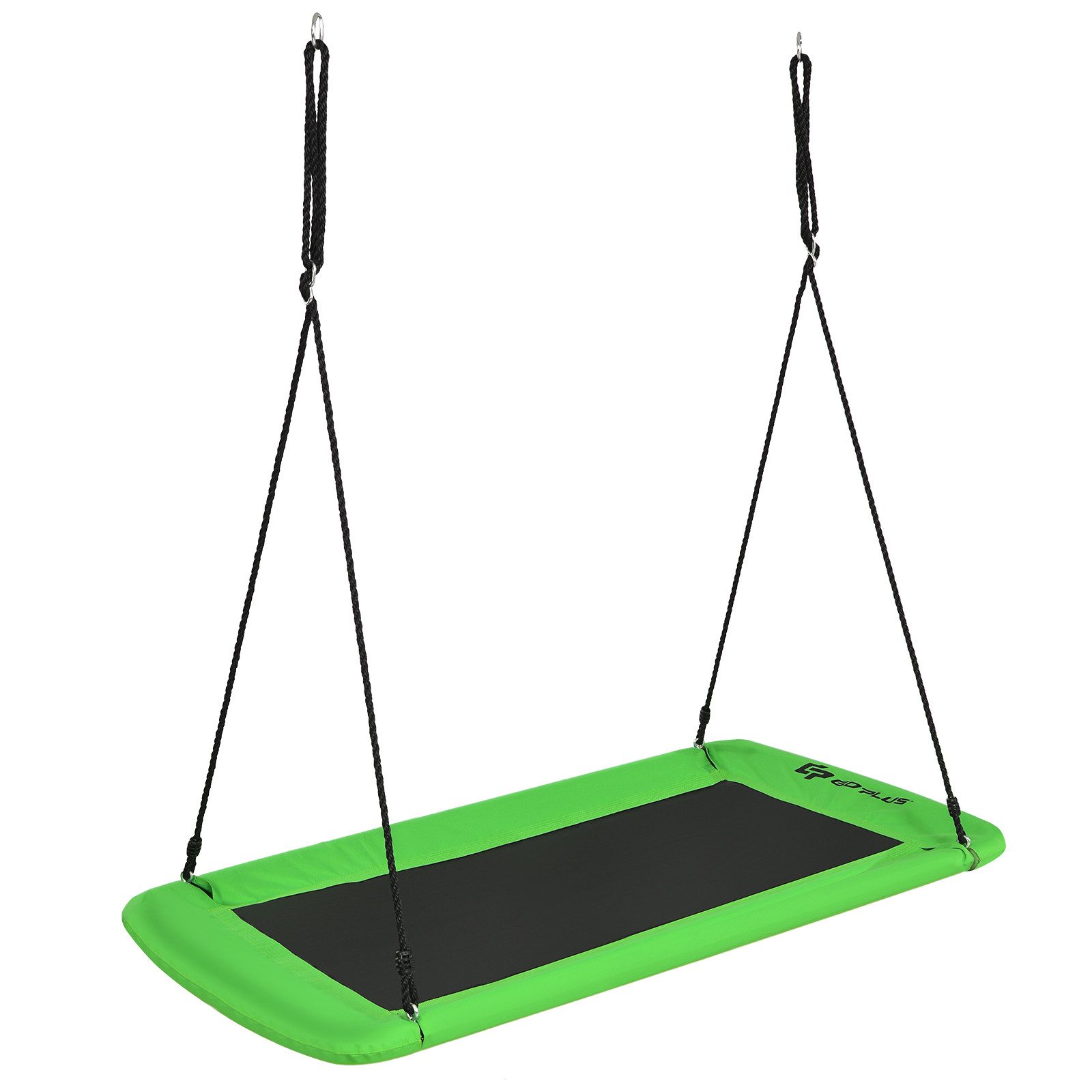 COSTWAY Nestschaukel, 100-180cm verstellbares Seil, 320kg, 150x80cm