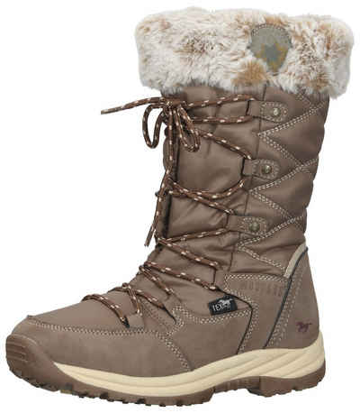 MUSTANG Чоботи Lederimitat/Textil Winterstiefel