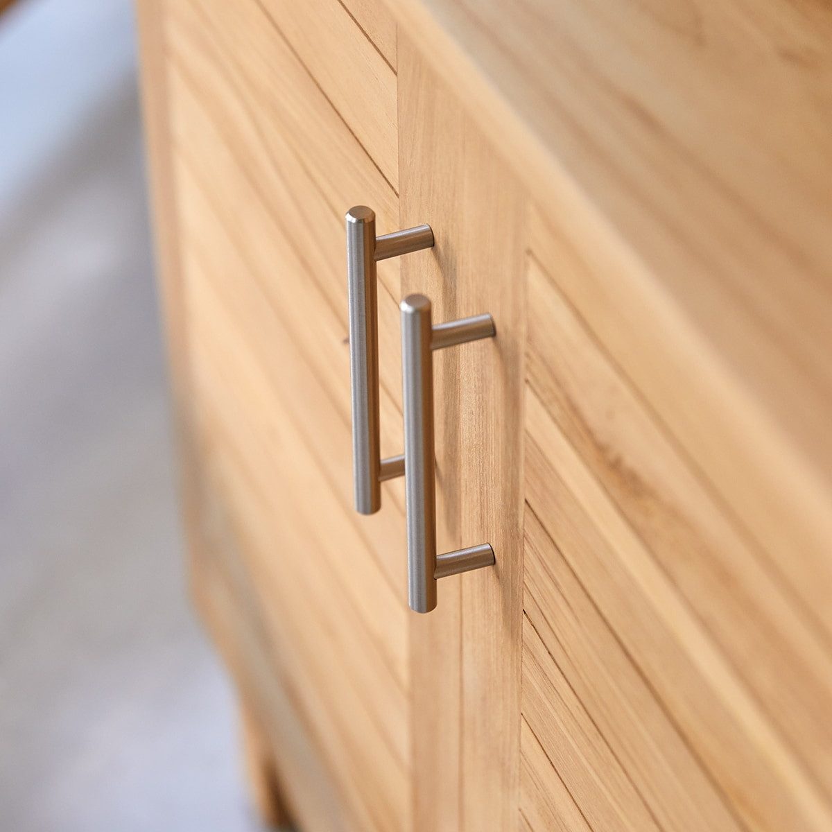 Tikamoon Waschtisch Waschtisch aus massives Teakholz 85 Soho