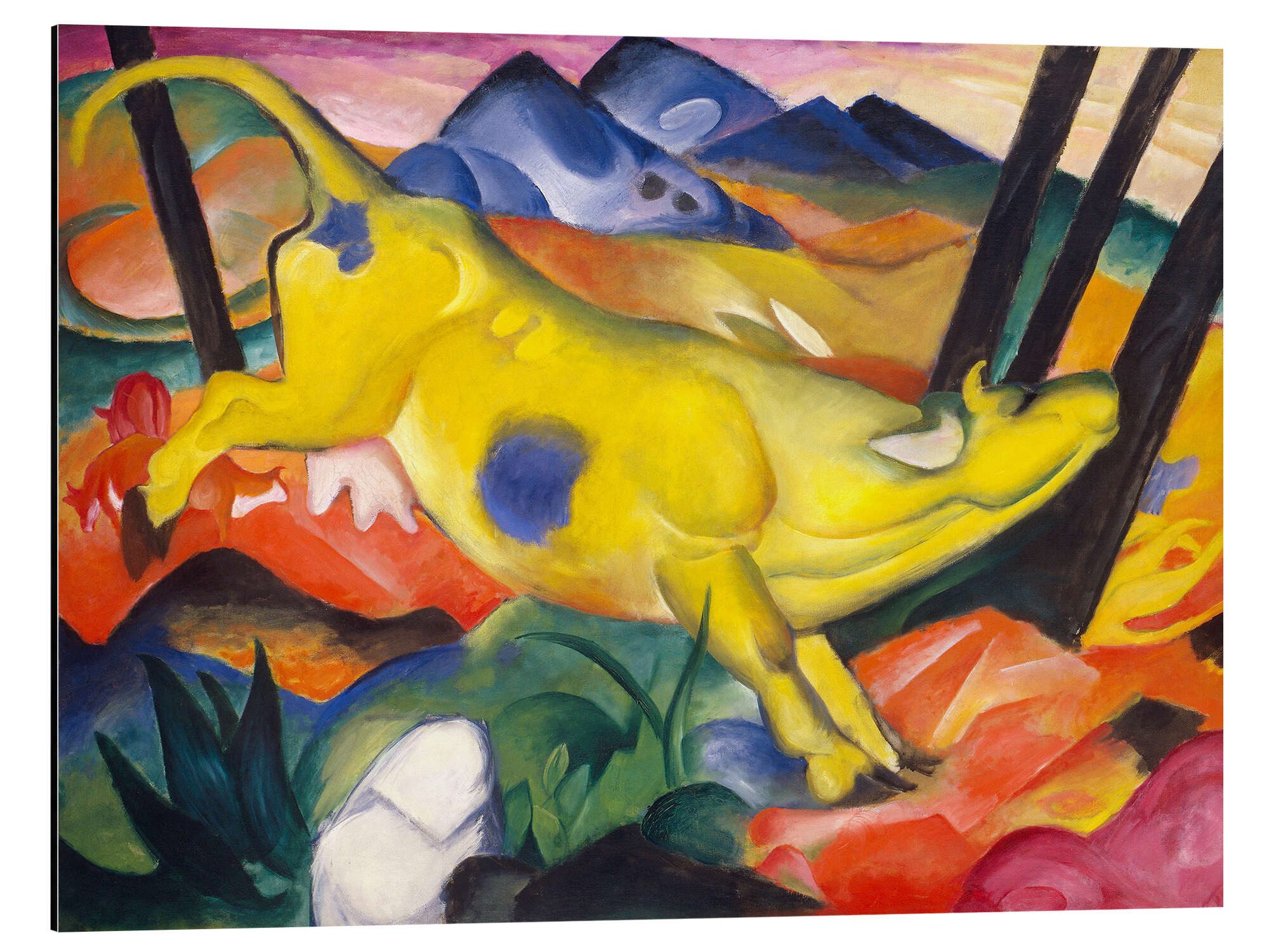 Alu-Dibond-Druck Franz Marc