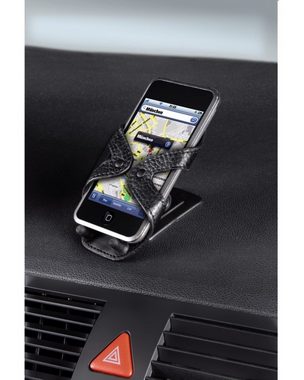Hama Kfz Universal Handy-Halterung Halter Auto Handy-Halterung, (Universell, PKW Lüftungsgitter-Klemme oder Klebehalter, verstellbar)