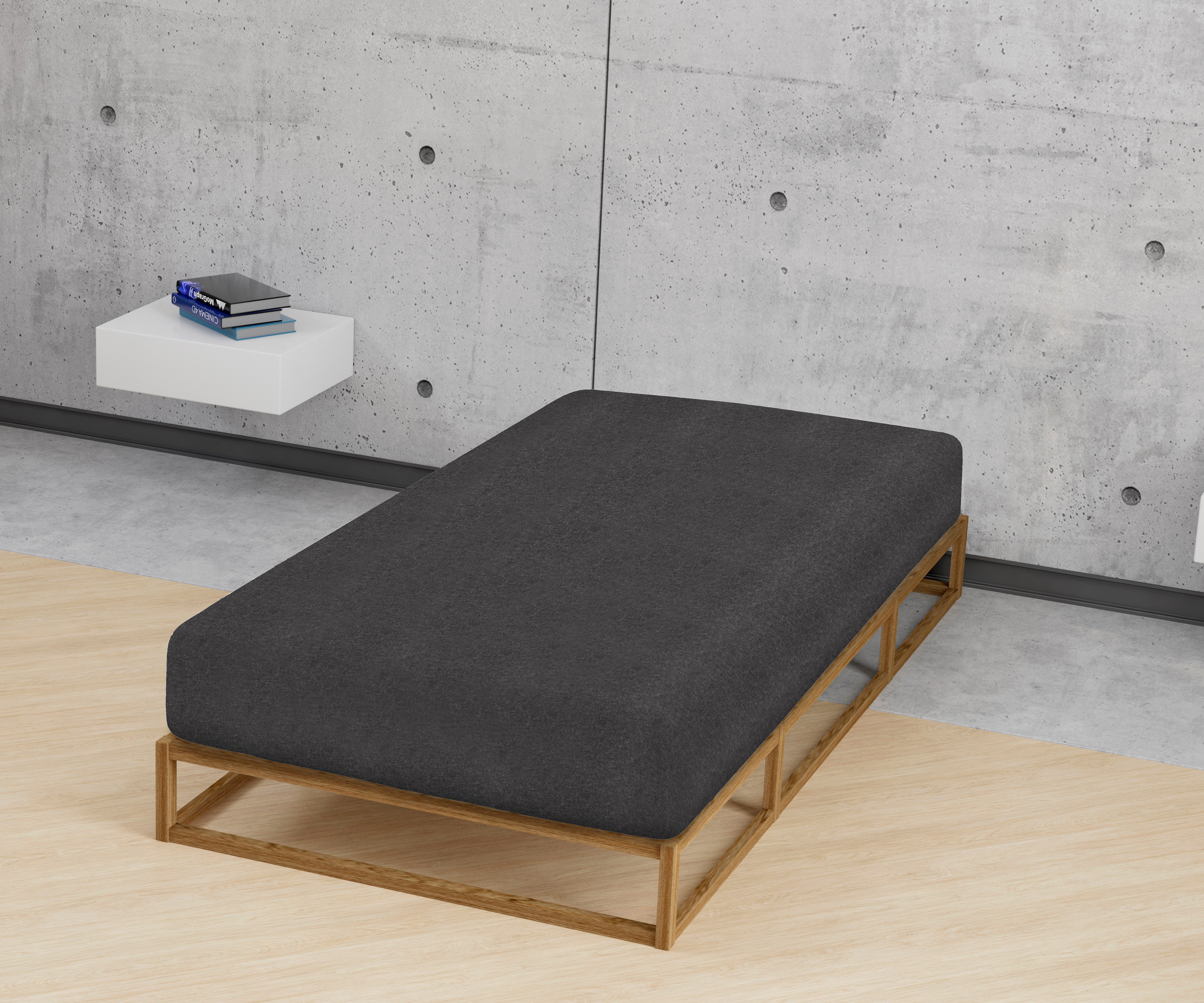 Biberna Spannbettlaken Hermal, Flanell, Gummizug: rundum, (1 Stück), 100% B günstig online kaufen