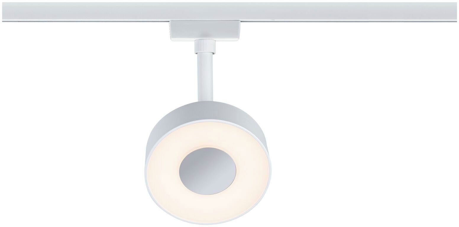 Paulmann Schienensystem-Leuchten URail Spot Circle 1x5W 3000K 230V, LED fest integriert, Warmweiß, 3-Step-Dimmbar