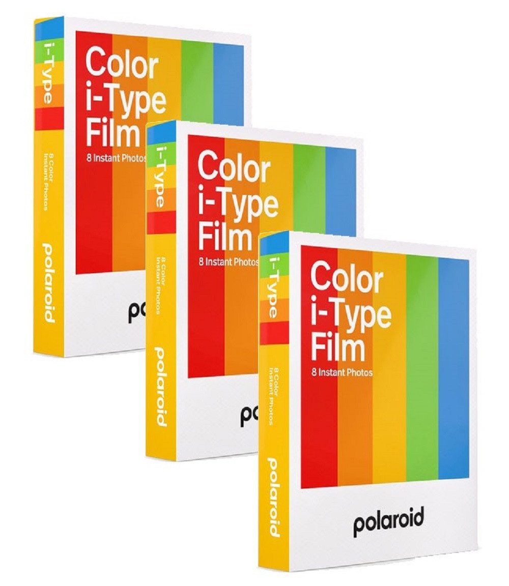 Polaroid Sofortbildfilm 3x Polaroid Color i-Type