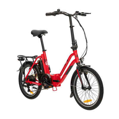 VECOCRAFT E-Bike FOLDY-E, 7 Gang Shimano, Kettenschaltung, Heckmotor, 187,00 Wh akku