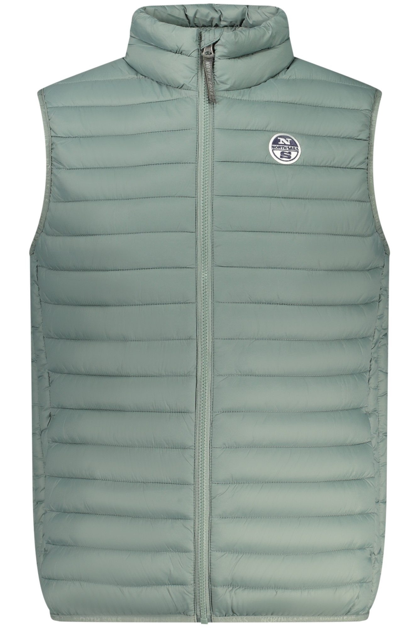 North Sails Outdoorjacke Leichtes Herren-Ärmelloses T-Shirt in Grün mit Taschen & Logo