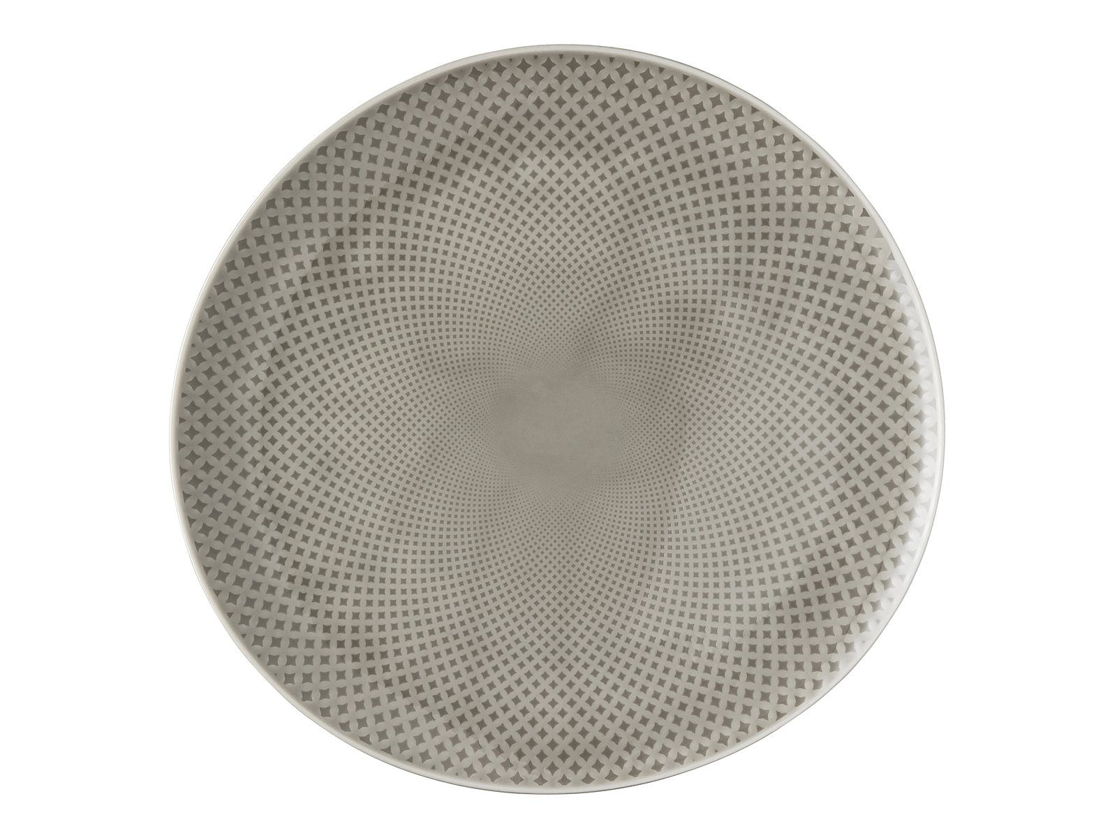 Rosenthal Speiseteller Junto Pearl Grey Speiseteller 27 cm, Teller Flach