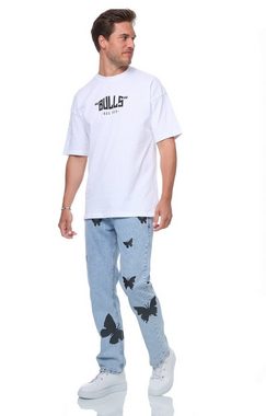 Denim House Relax-fit-Jeans Lässige Herren Baggy Jeans Relaxed Fit