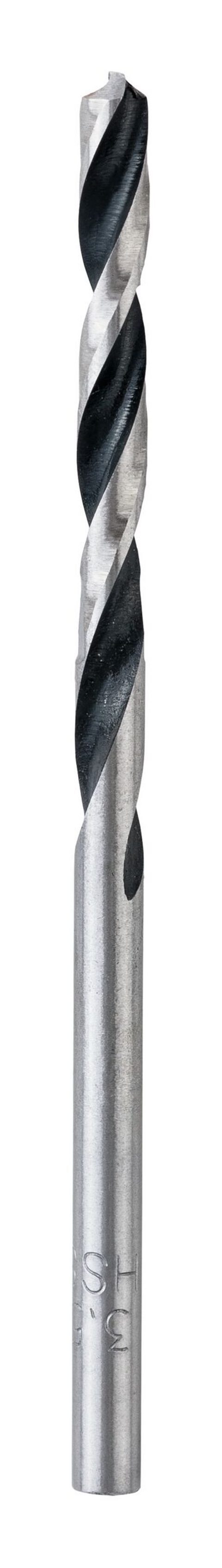 BOSCH Metallbohrer, (10 Stück), HSS PointTeQ (DIN 338) Metallspiralbohrer - 3,5 mm - 10er-Pack