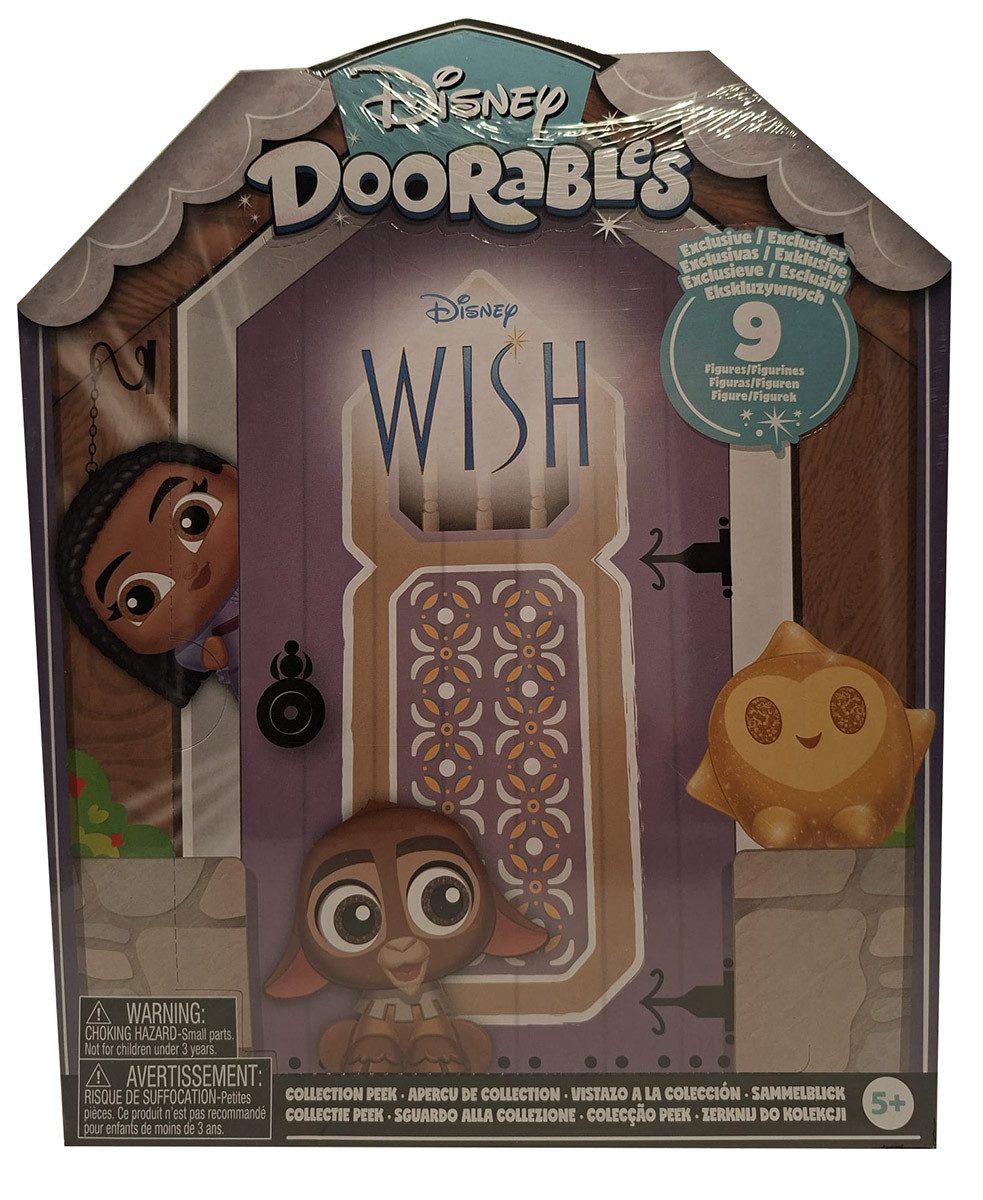 Disney Spielfigur Disney Doorables Wish Collection Peek Set mit 9 Mini-Figuren Spiel-Set