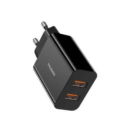 mcdodo 18W 2xUSB AC Schnellladung Ladegerät Netzteil 2x USB-Ports Smartphone-Ladegerät