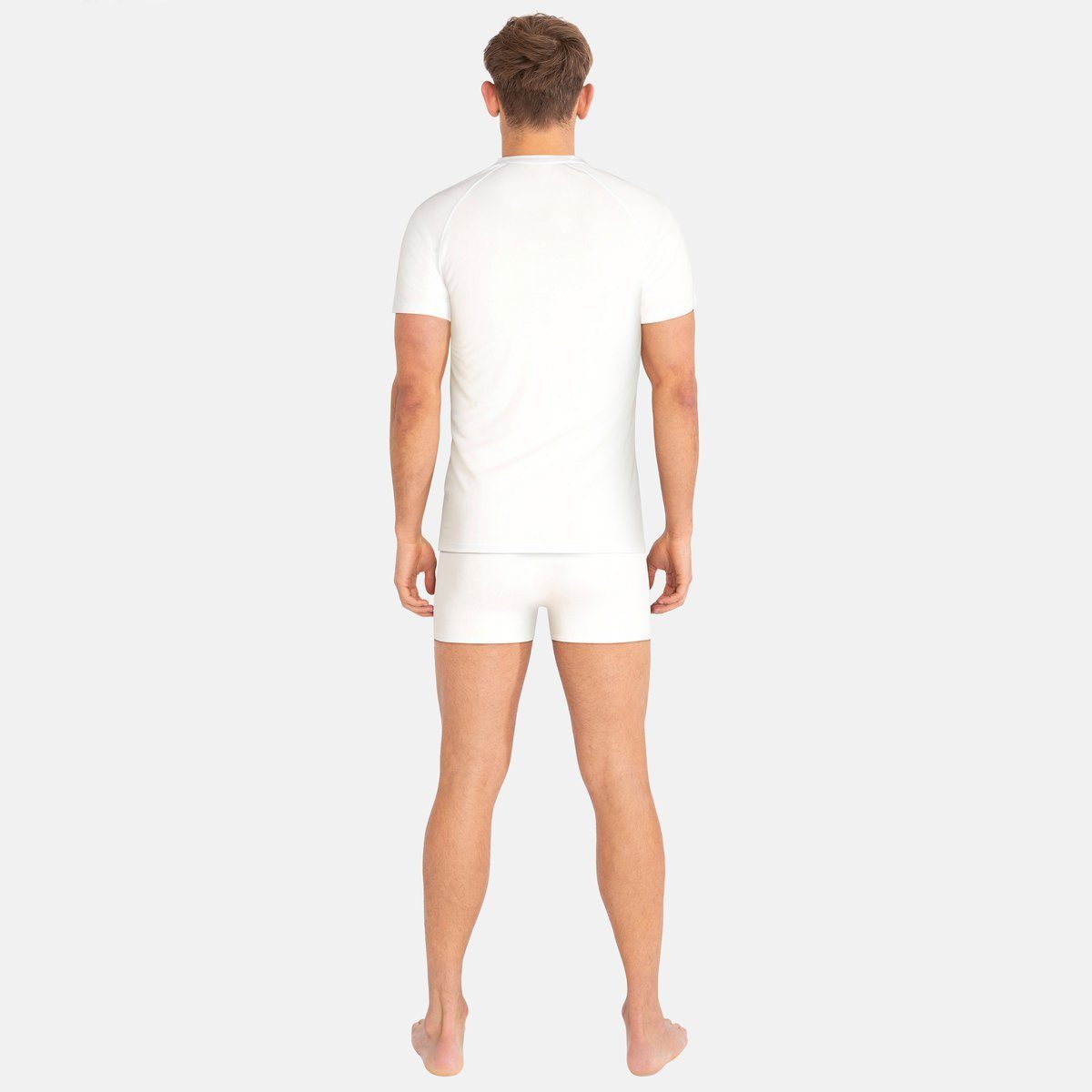 Odlo Funktionsunterhemd SUW TOP CREW NECK S/S ACTIVE F WHITE